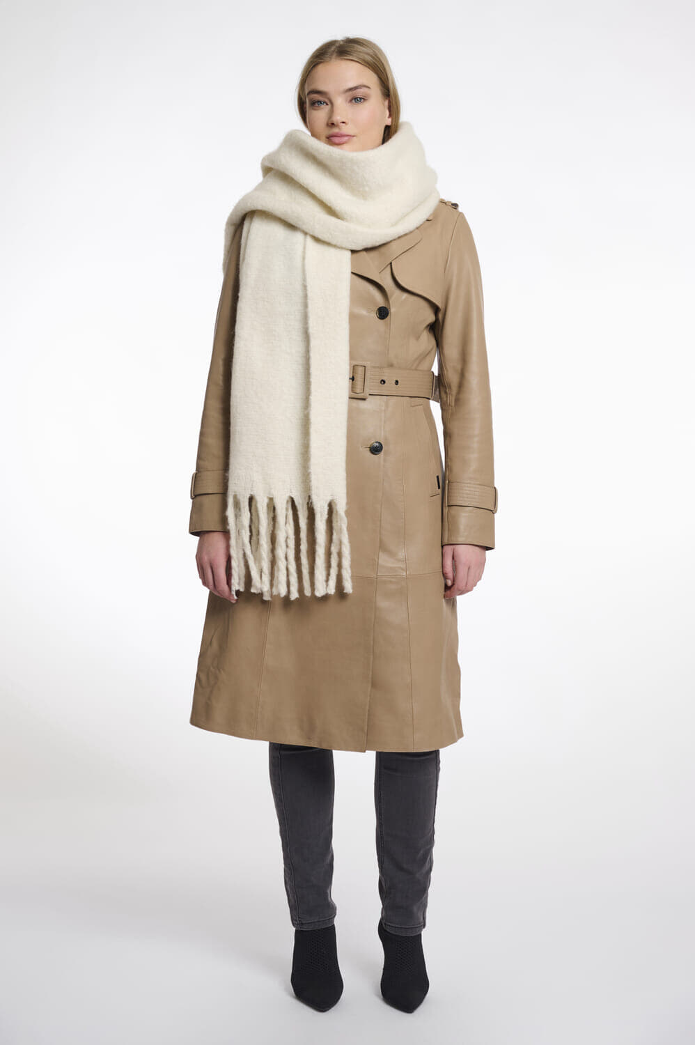 Rino & Pelle Sjaal Gella Beige