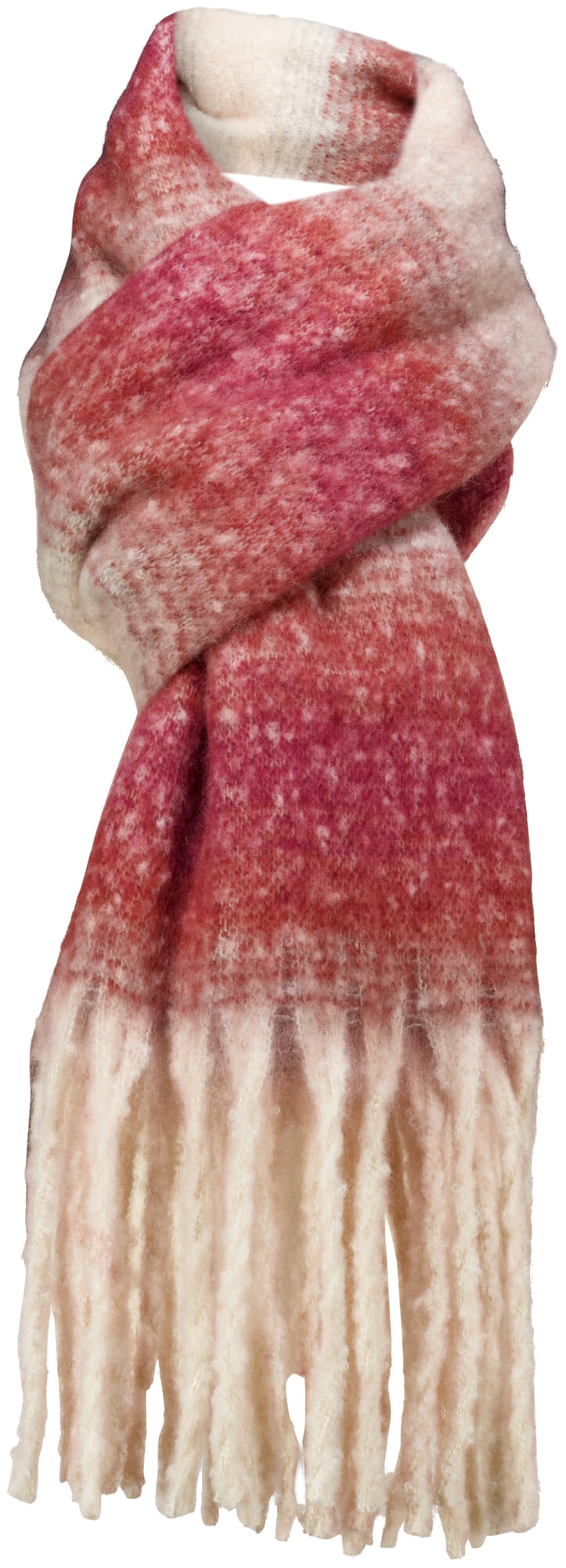 Rino & Pelle Sjaal Erica Ruit Bordeaux Rood