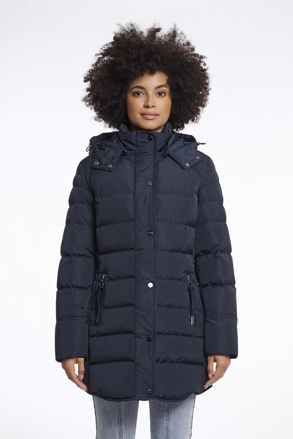Rino & Pelle Gewatteerde Jas Nusa Blauw