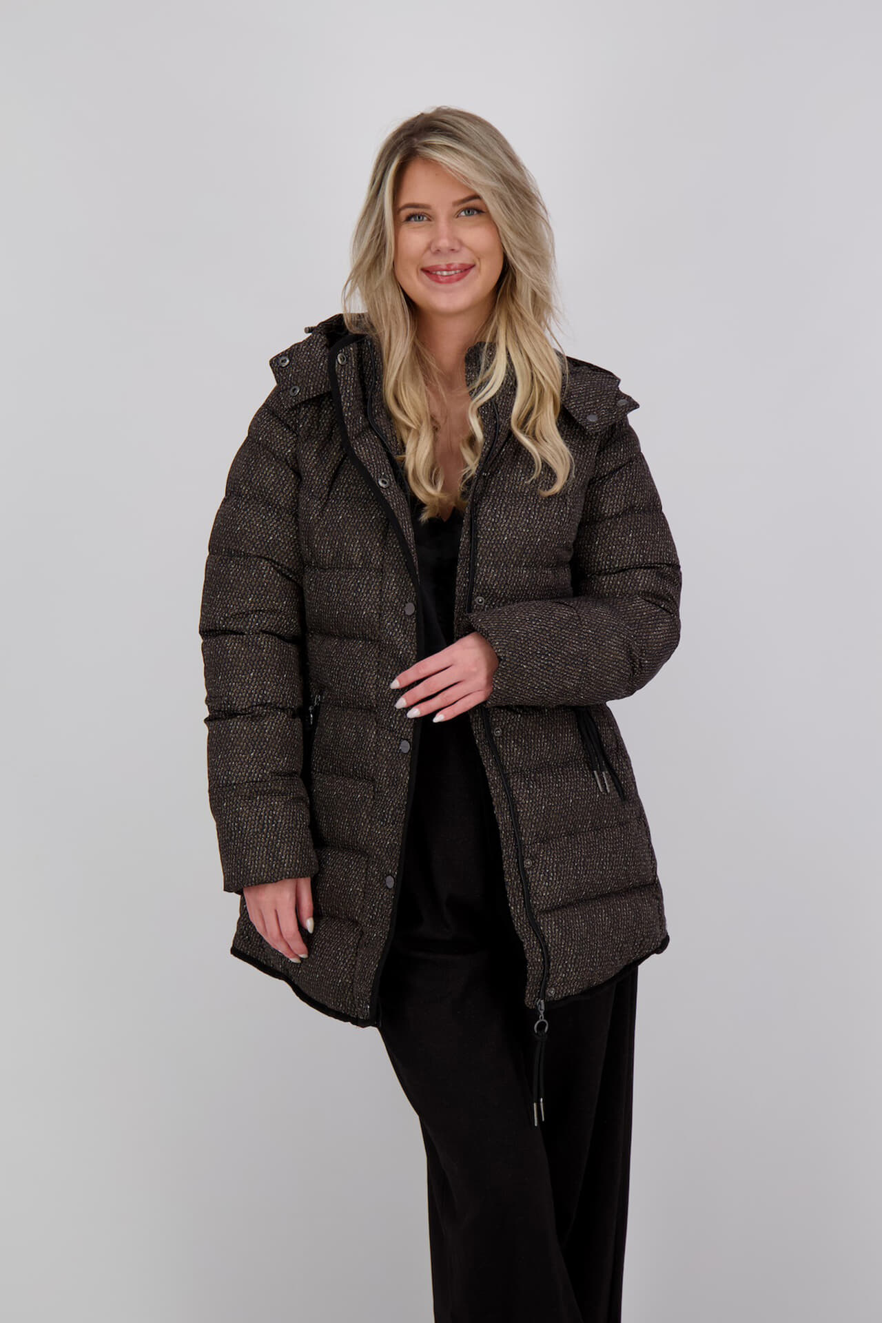 Rino & Pelle Gewatteerde Jas Nusa Bruin