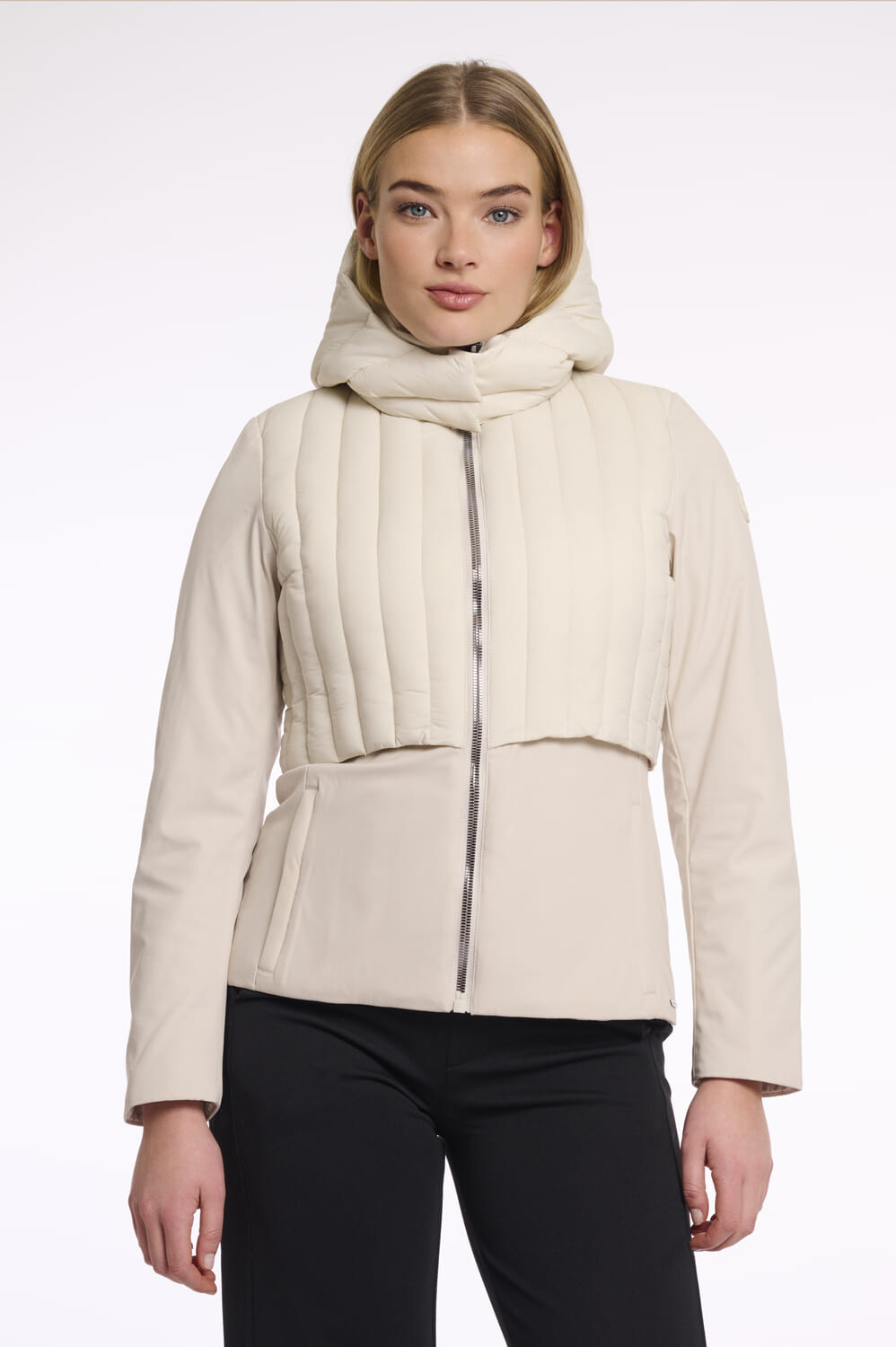 Rino & Pelle Gewatteerde Jas Veerle Beige