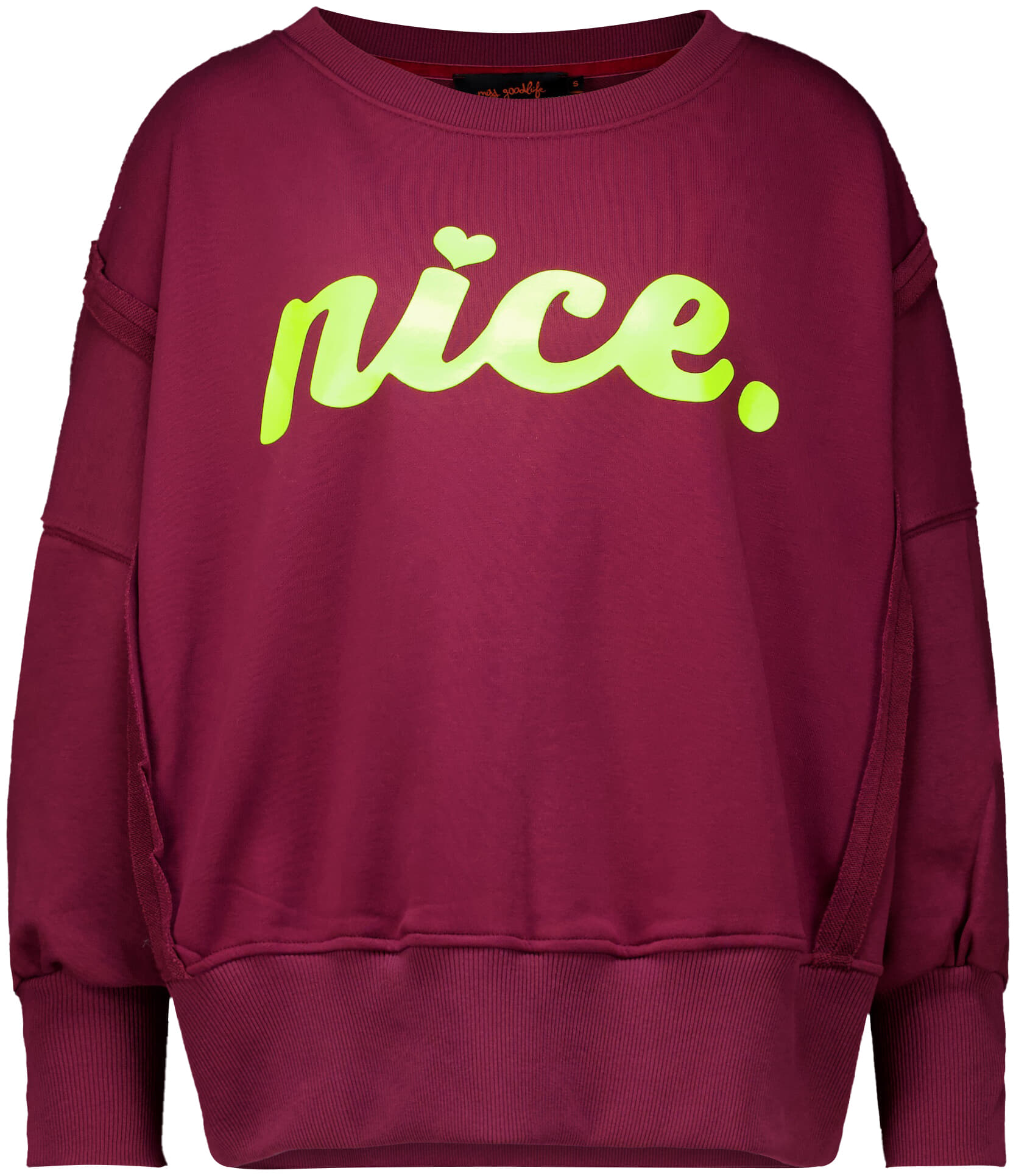 Miss Goodlife Sweater Nice Rood