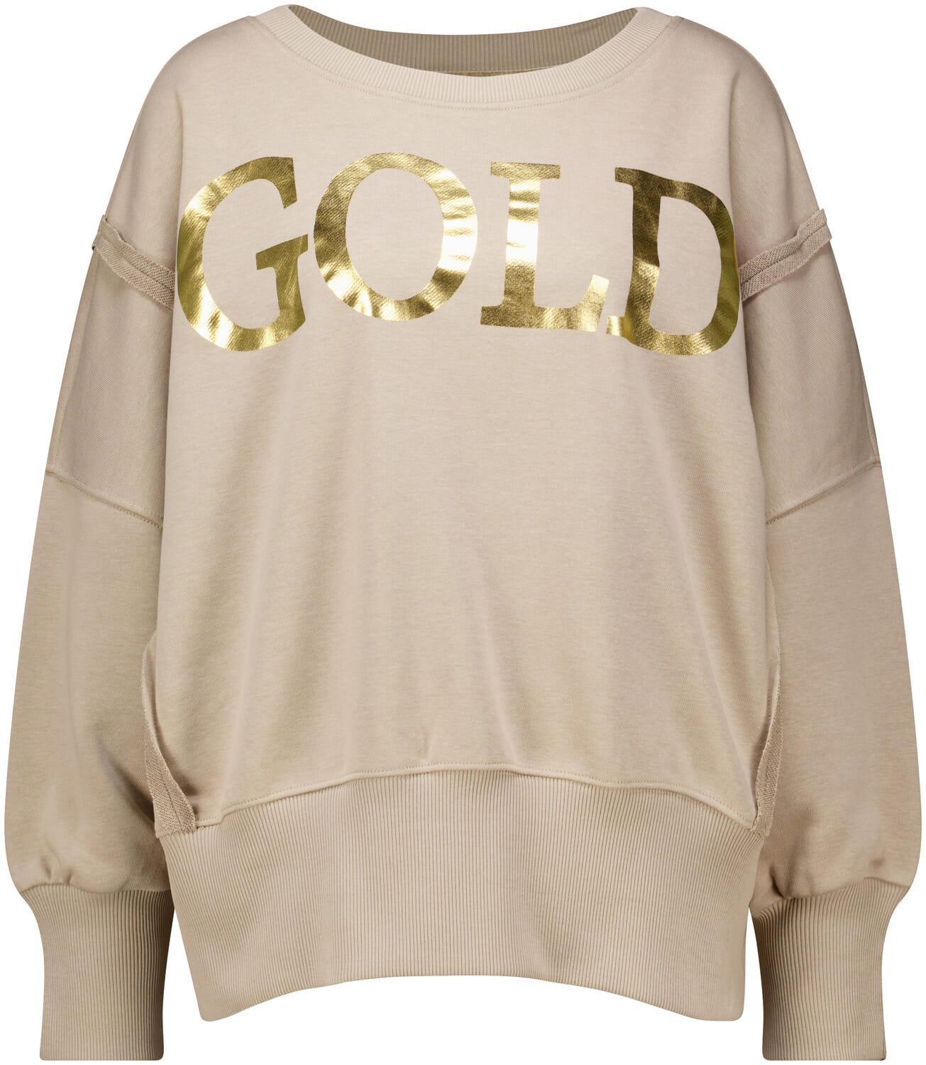 Miss Goodlife Sweater Gold Kakhi