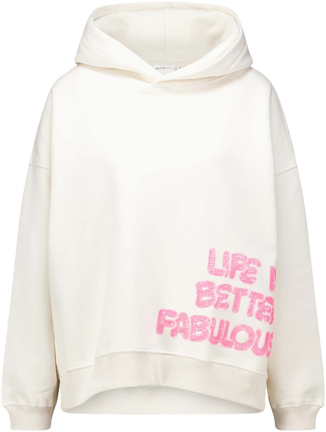 The Shirt Project Hoodie Off White