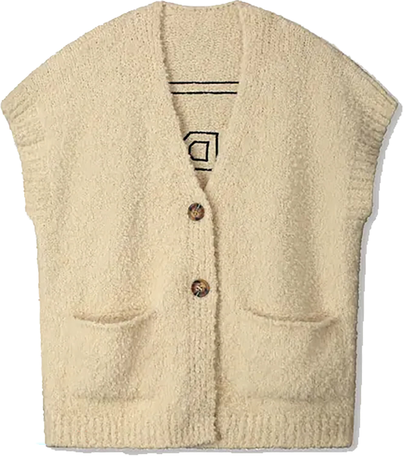 Pom Amsterdam Vest Le Blanc Wit