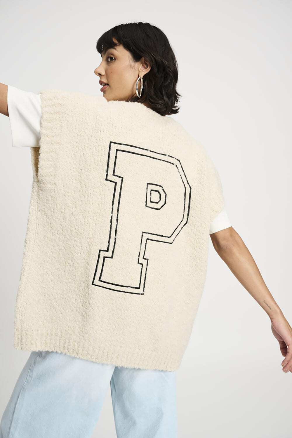 Pom Amsterdam Vest Le Blanc Wit