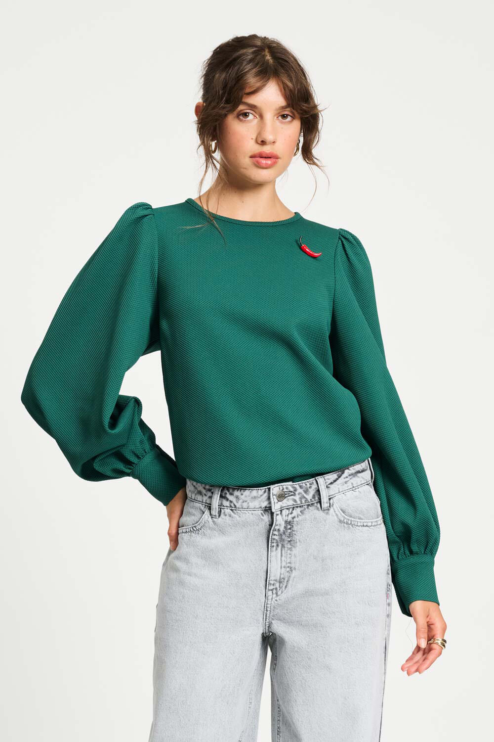 Pom Amsterdam Top Kae Groen