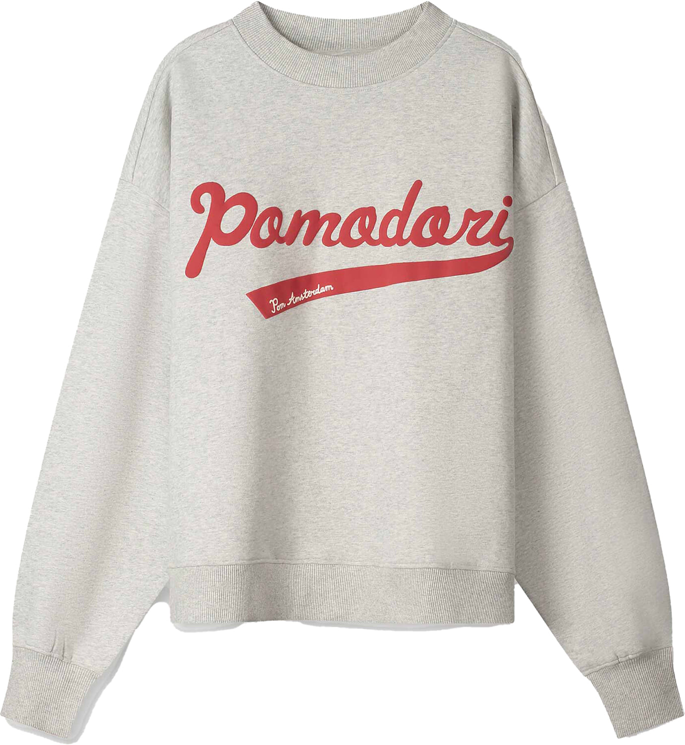 Pom Amsterdam Sweater Pomodori Grijs