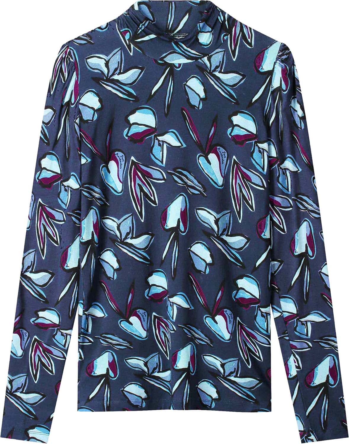 Pom Amsterdam Top Dashing Nights Blauw Pom Amsterdam Top Dashing Nights Blauw