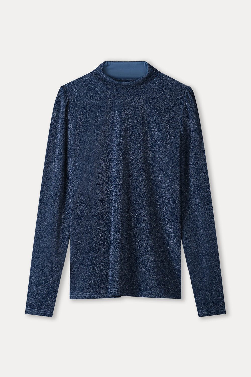 Pom Amsterdam Top Glitter Blauw Pom Amsterdam Top Glitter Blauw