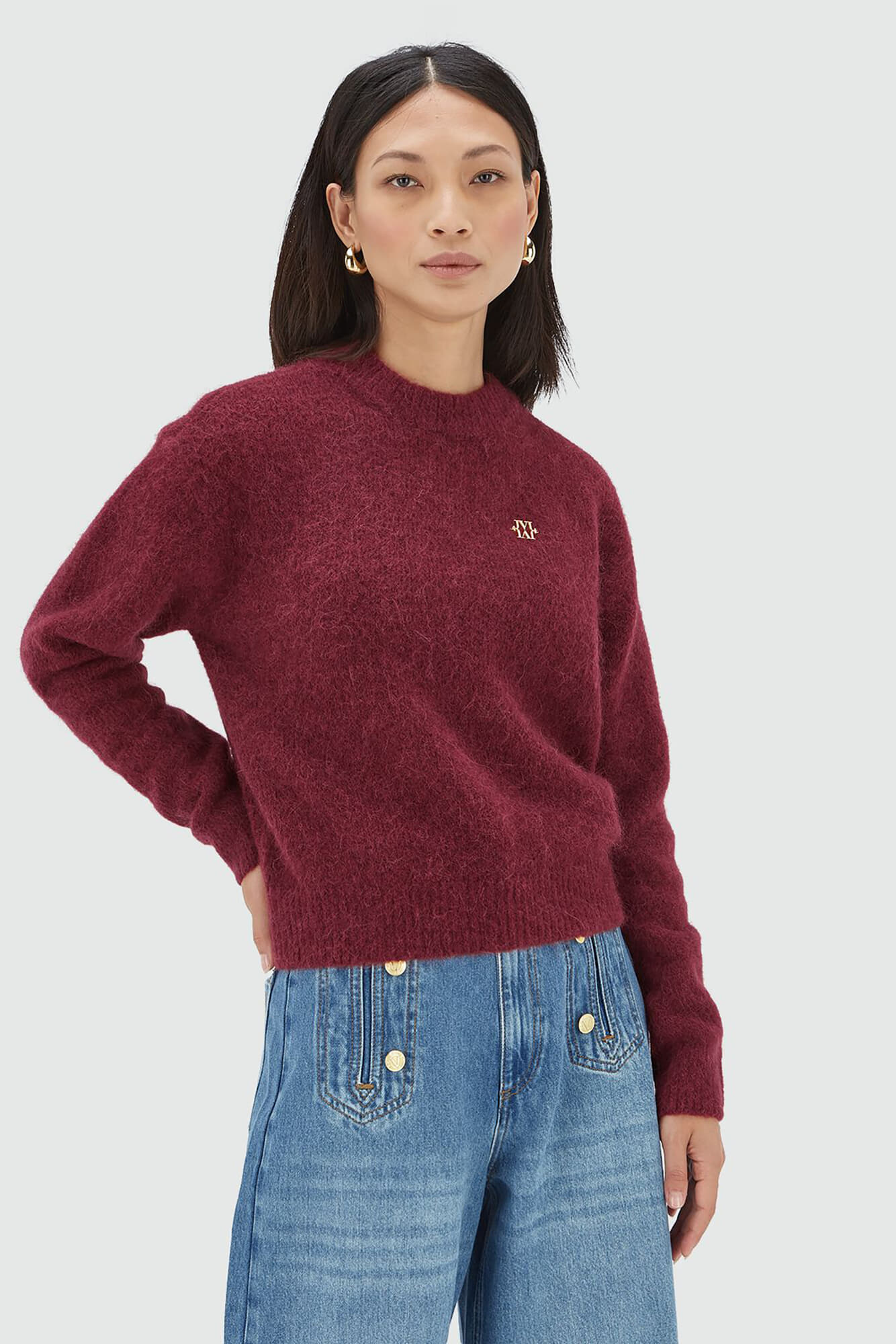 Josh V Trui Fresia Bordeaux Rood