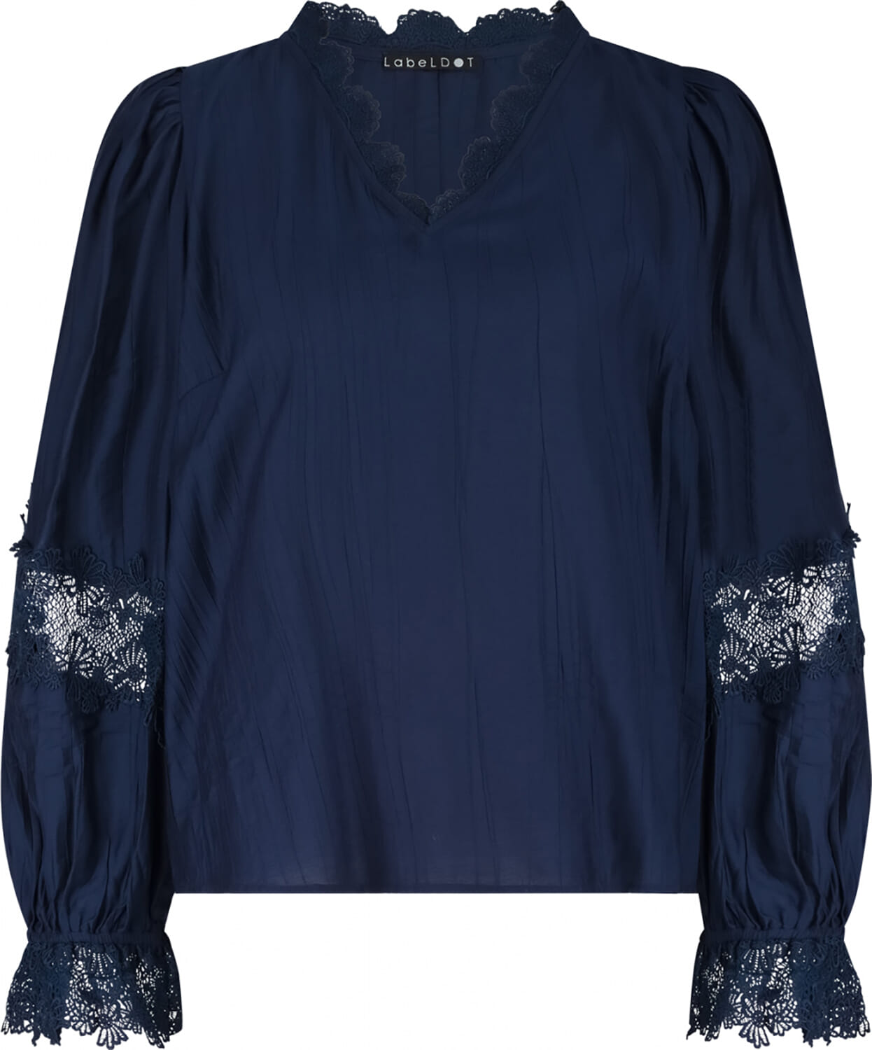 Label Dot Blouse Aicha Blauw