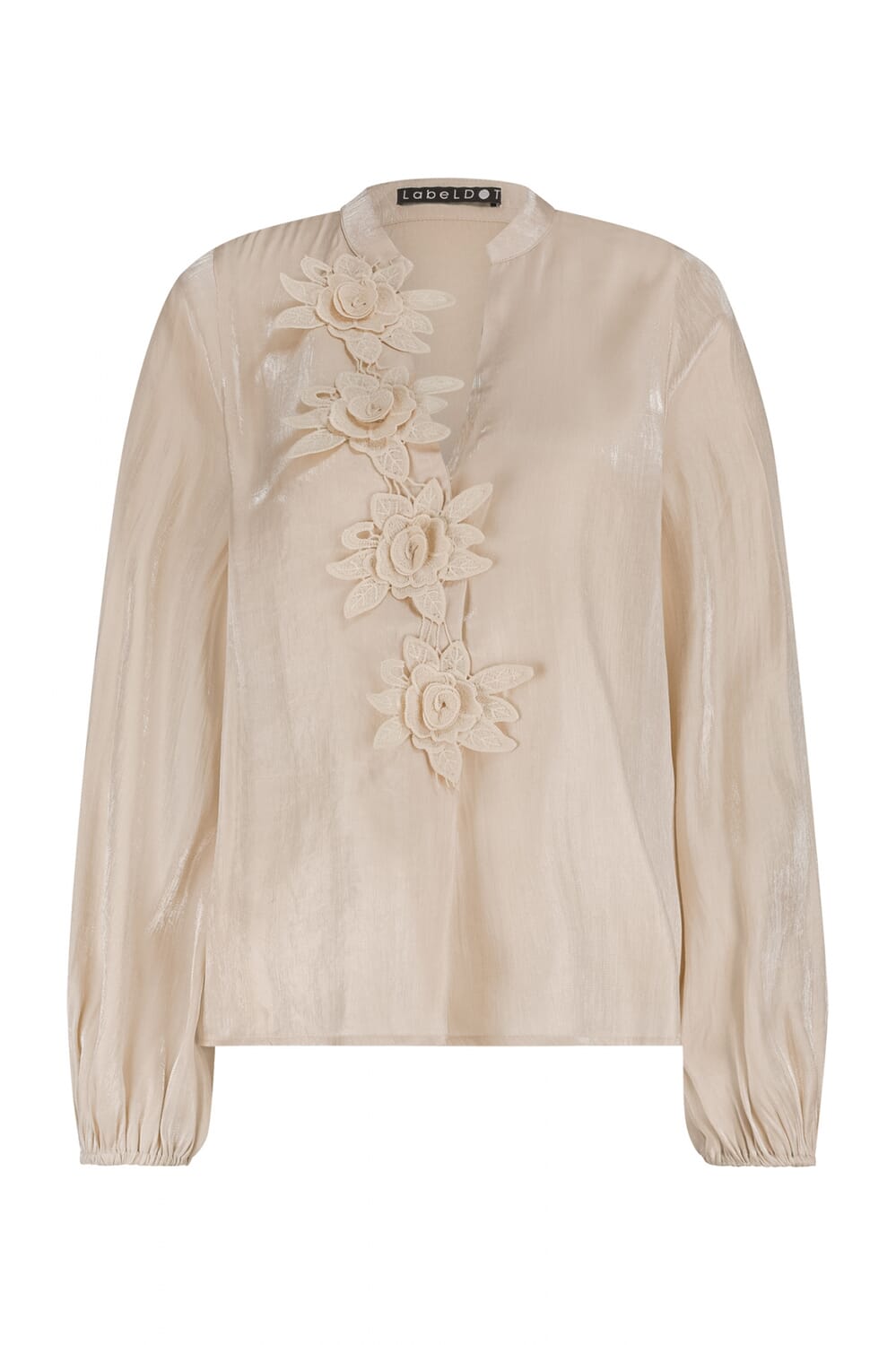 Label Dot Blouse Ally Wit