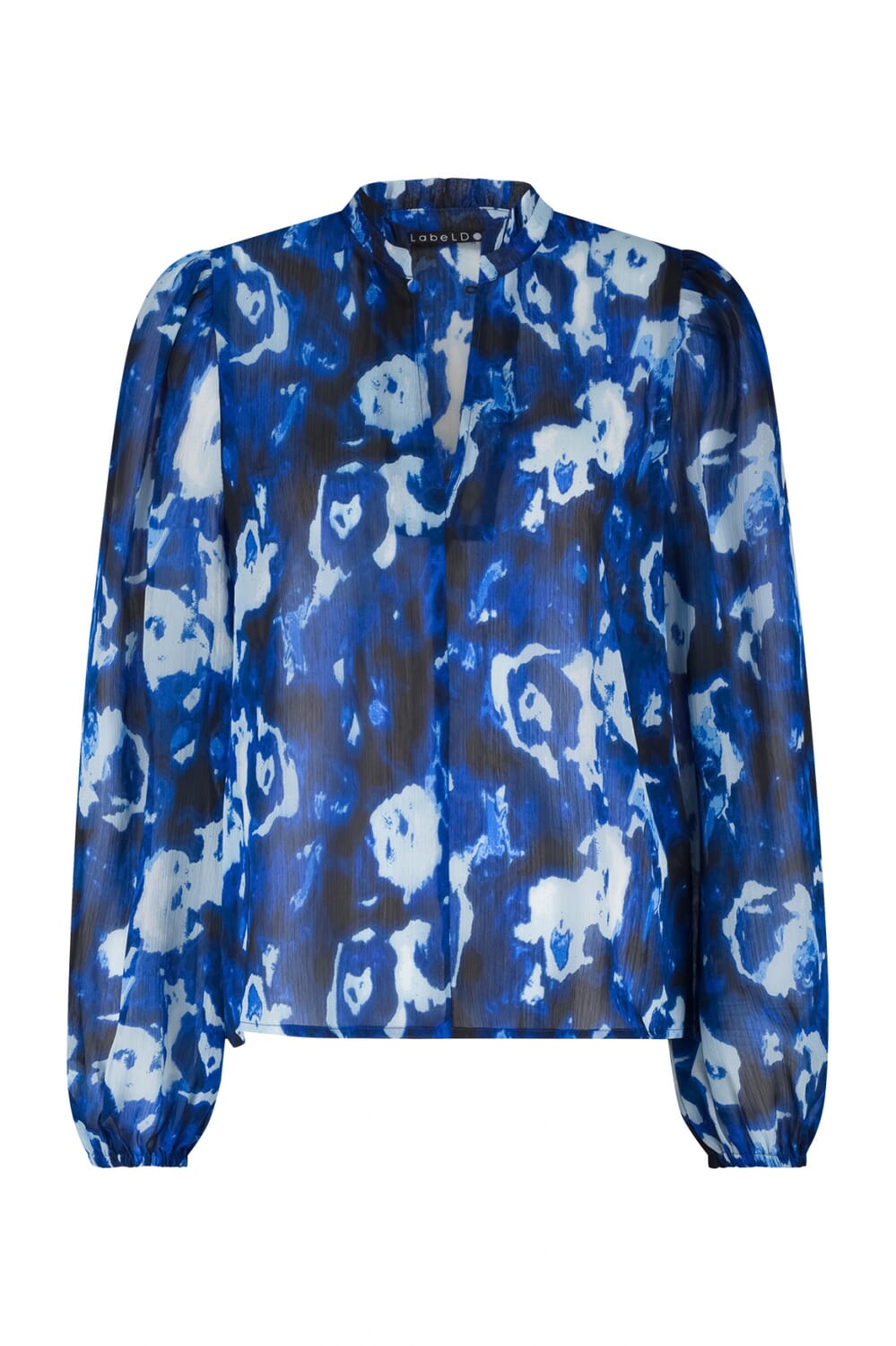Label Dot Blouse Aiva Blauw