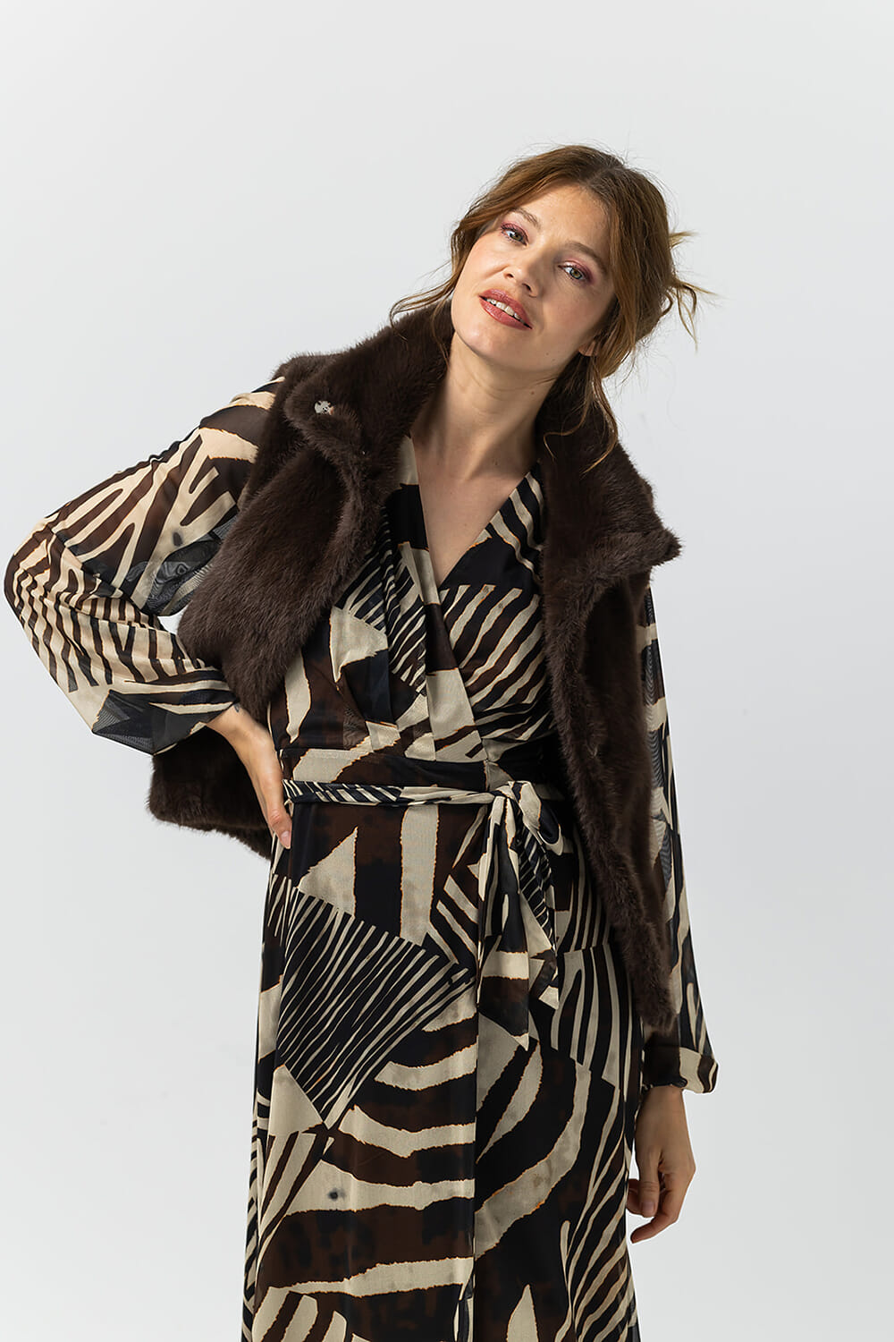 Label Dot Gilet Davida Bruin