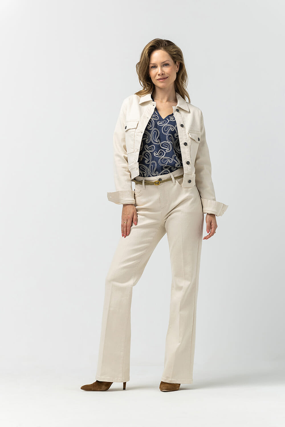 Label Dot Blazer Aniek Wit