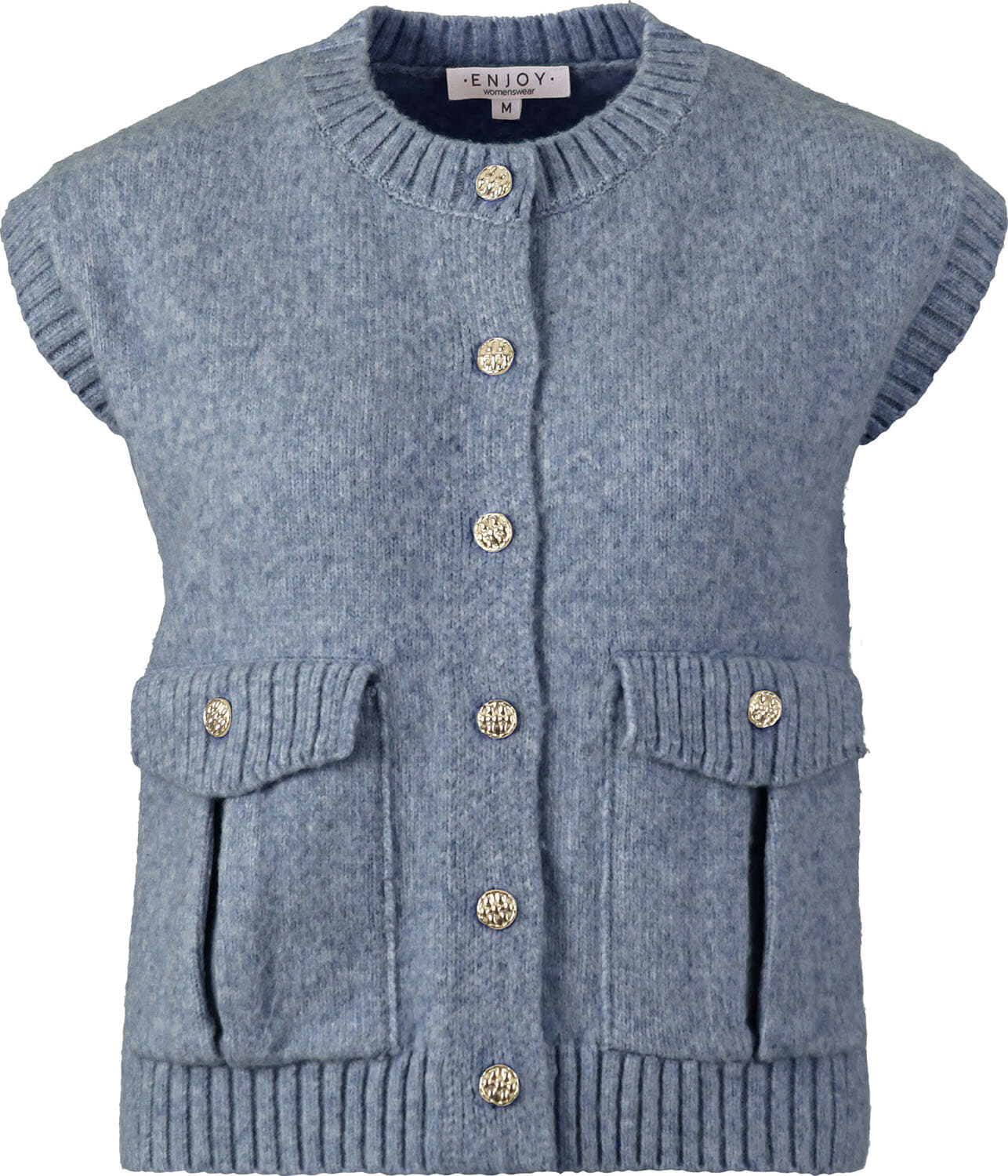 Enjoy Vest Gilet Blauw