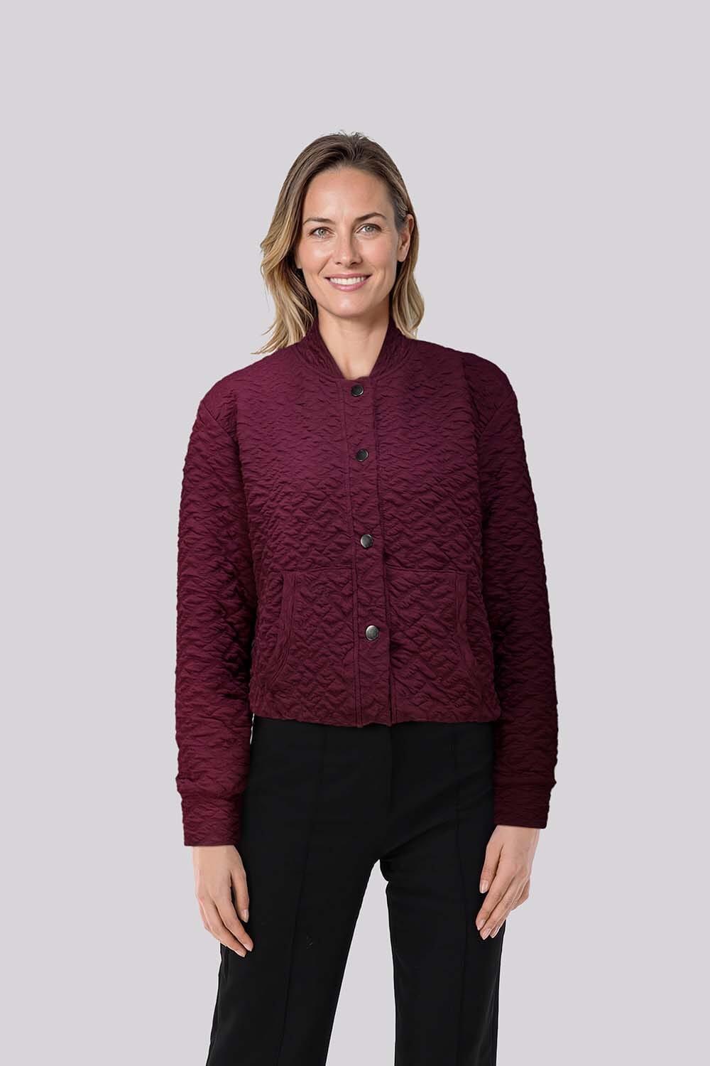 Enjoy Blazer Structuur Rood