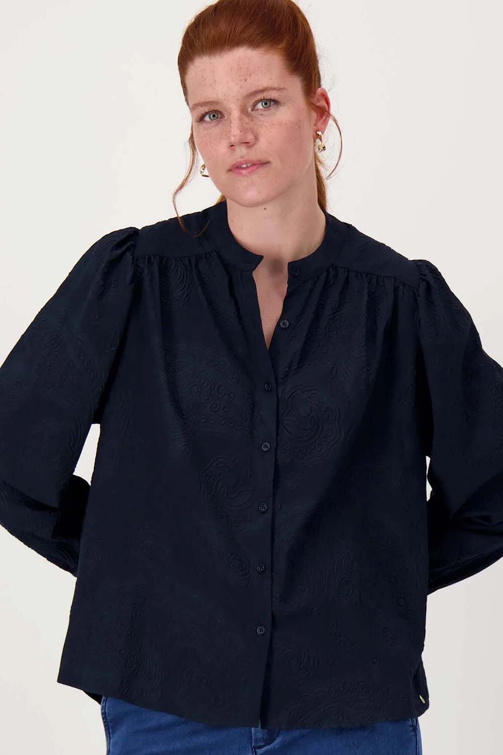 Zusss Blouse Blauw