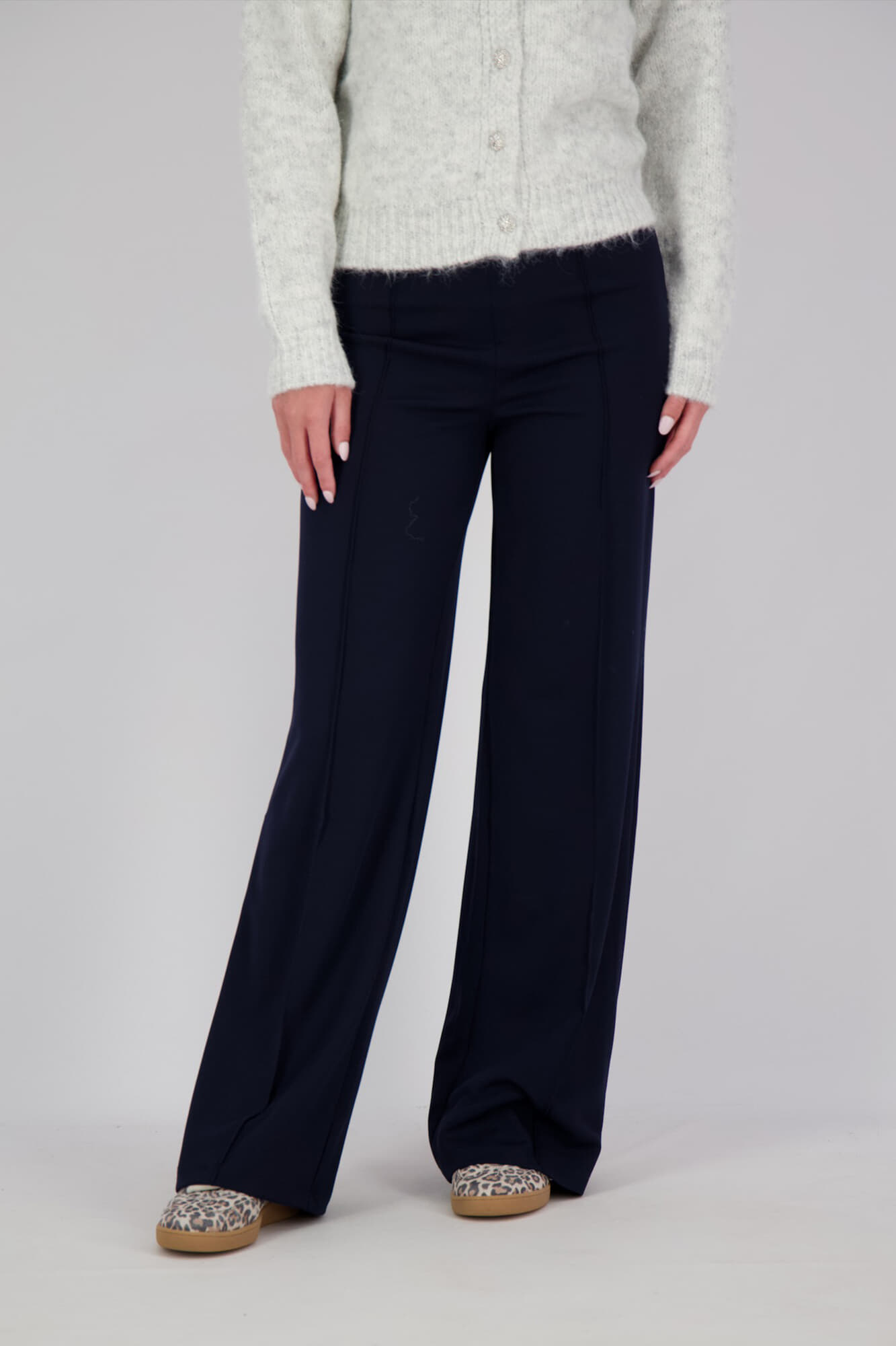 Zusss Broek met Naad Navy