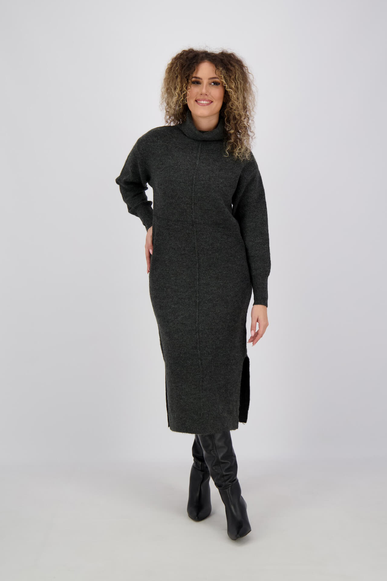 Zusss Jurk Antraciet