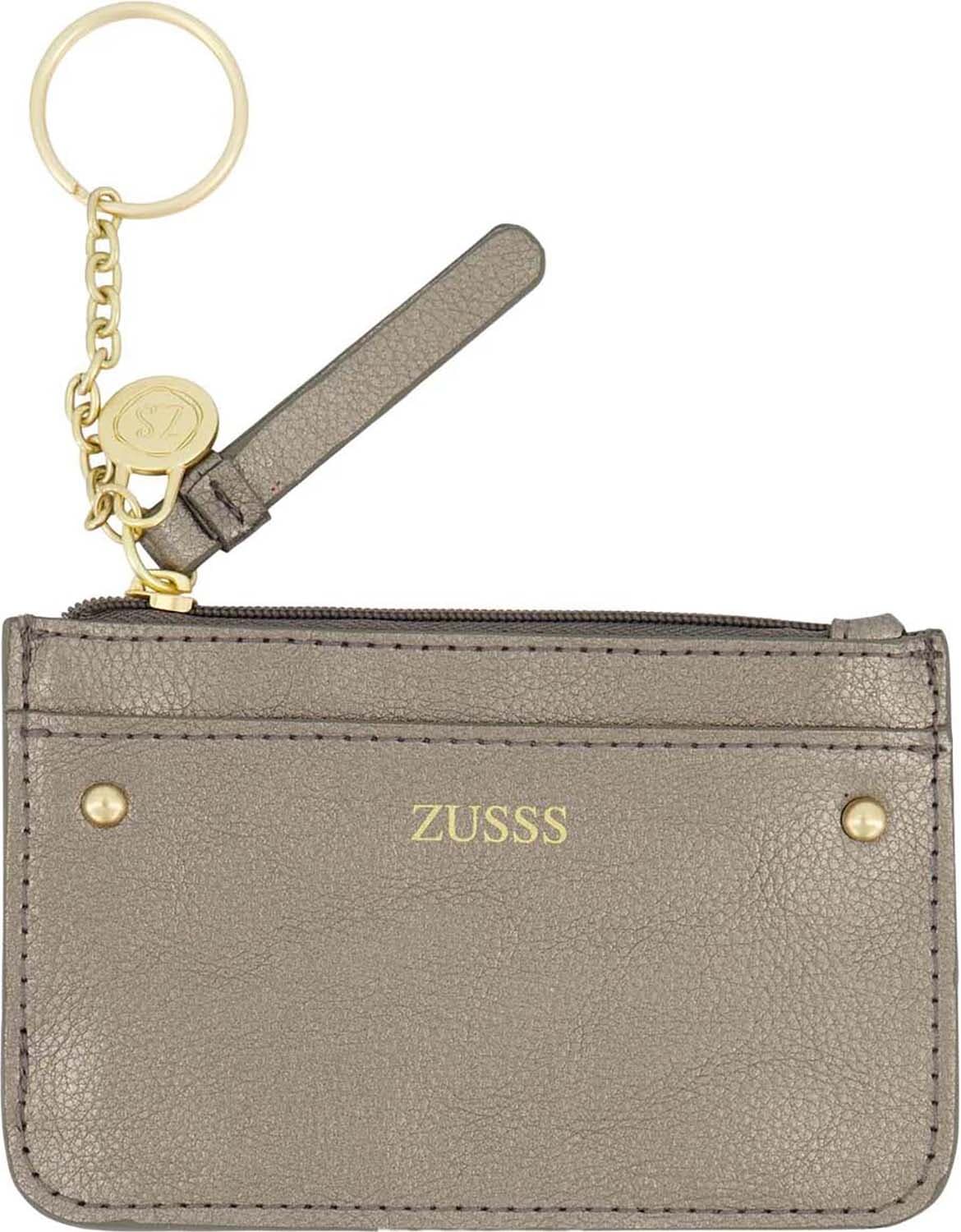 Zusss pashouder metallic Zilver Zusss pashouder metallic Zilver