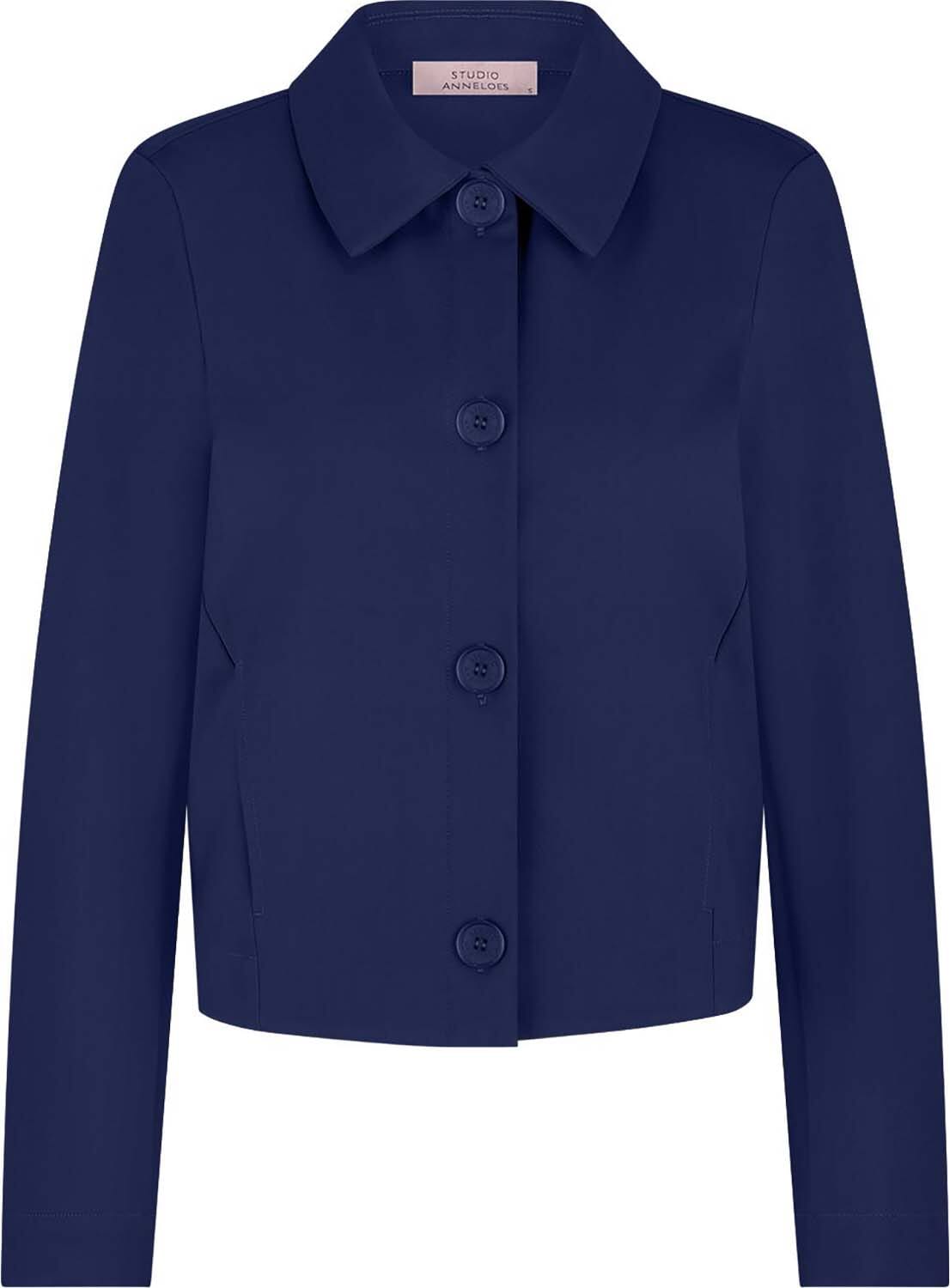 Studio Anneloes Blazer Hilly Bonded Blauw
