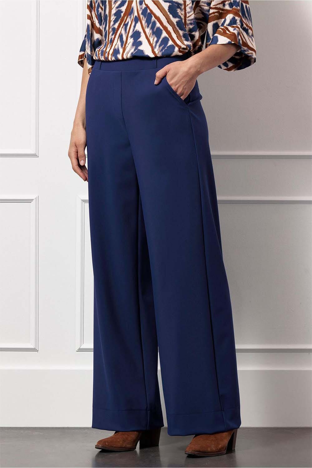 Studio Anneloes Pantalon Lexie Bonded Blauw