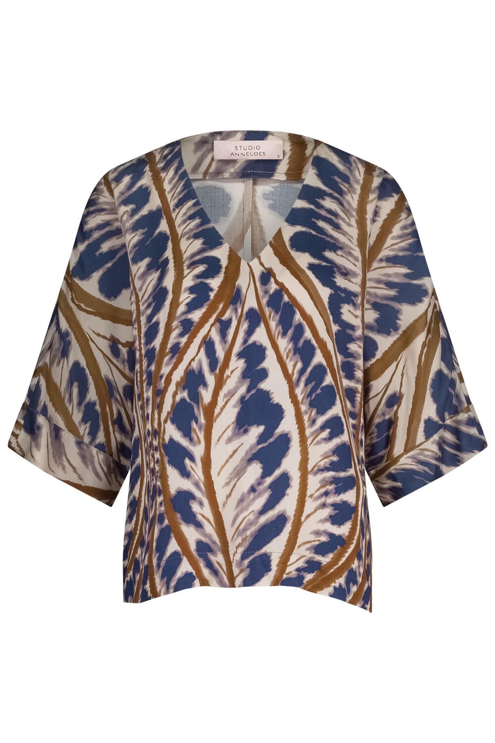 Studio Anneloes Top Madison V-neck Beige