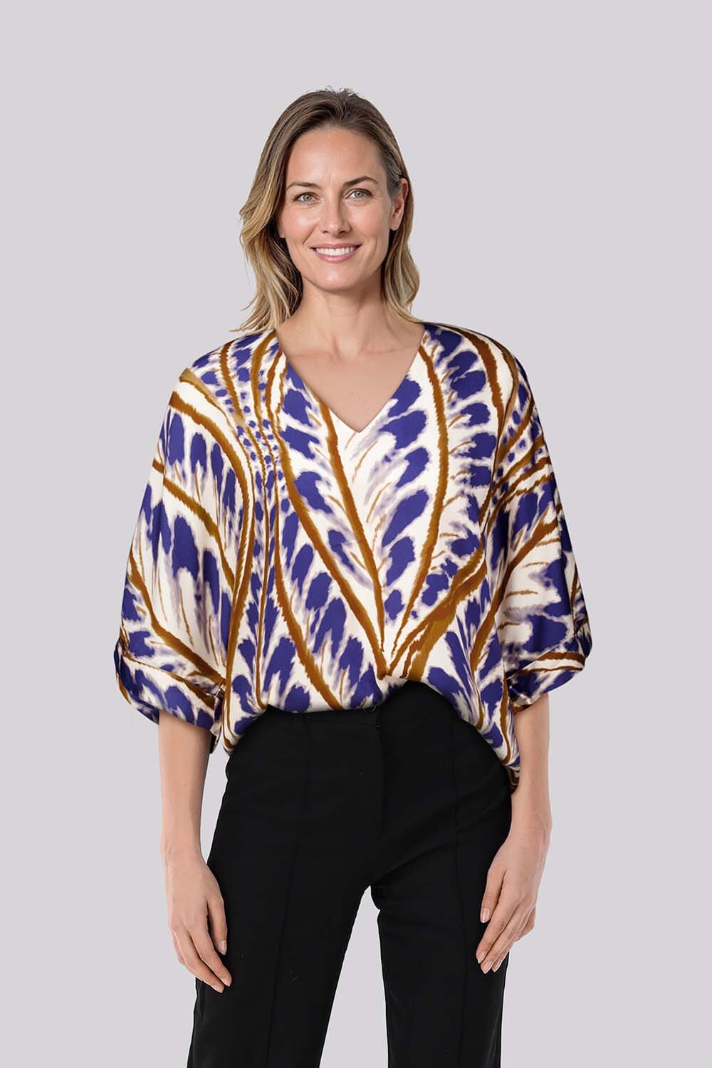 Studio Anneloes Top Madison V-neck Beige