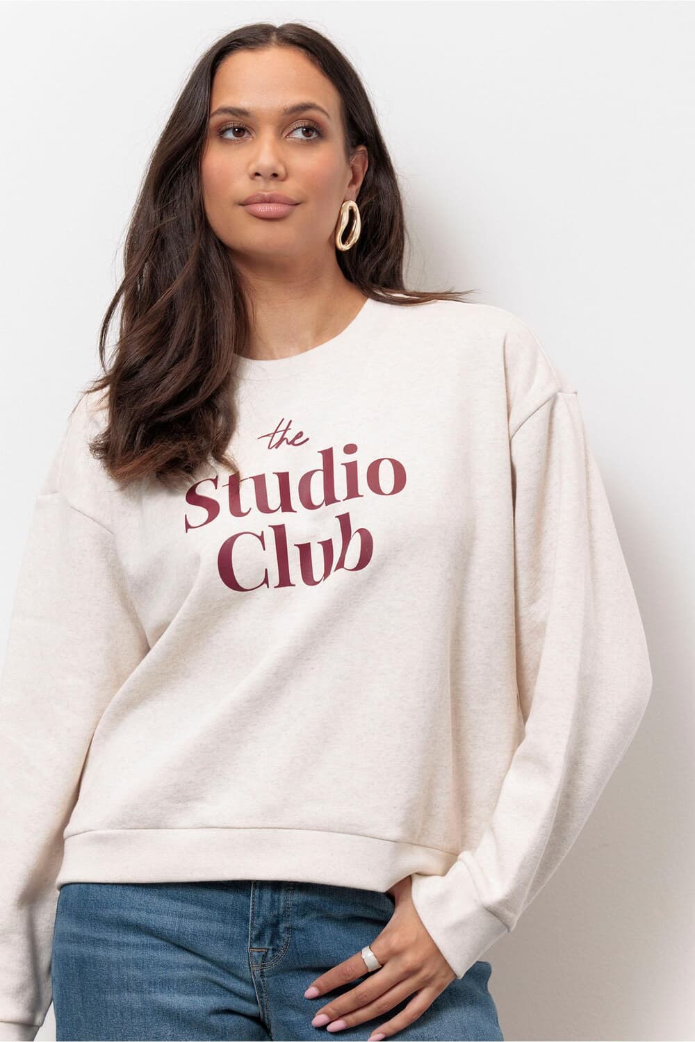 Studio Anneloes Sweater Puck Studio Crème