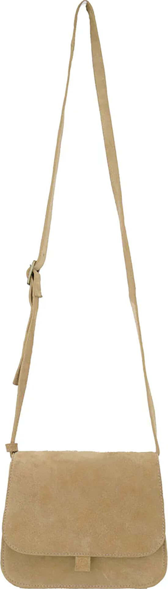 Zusss Schoudertas suede  Beige