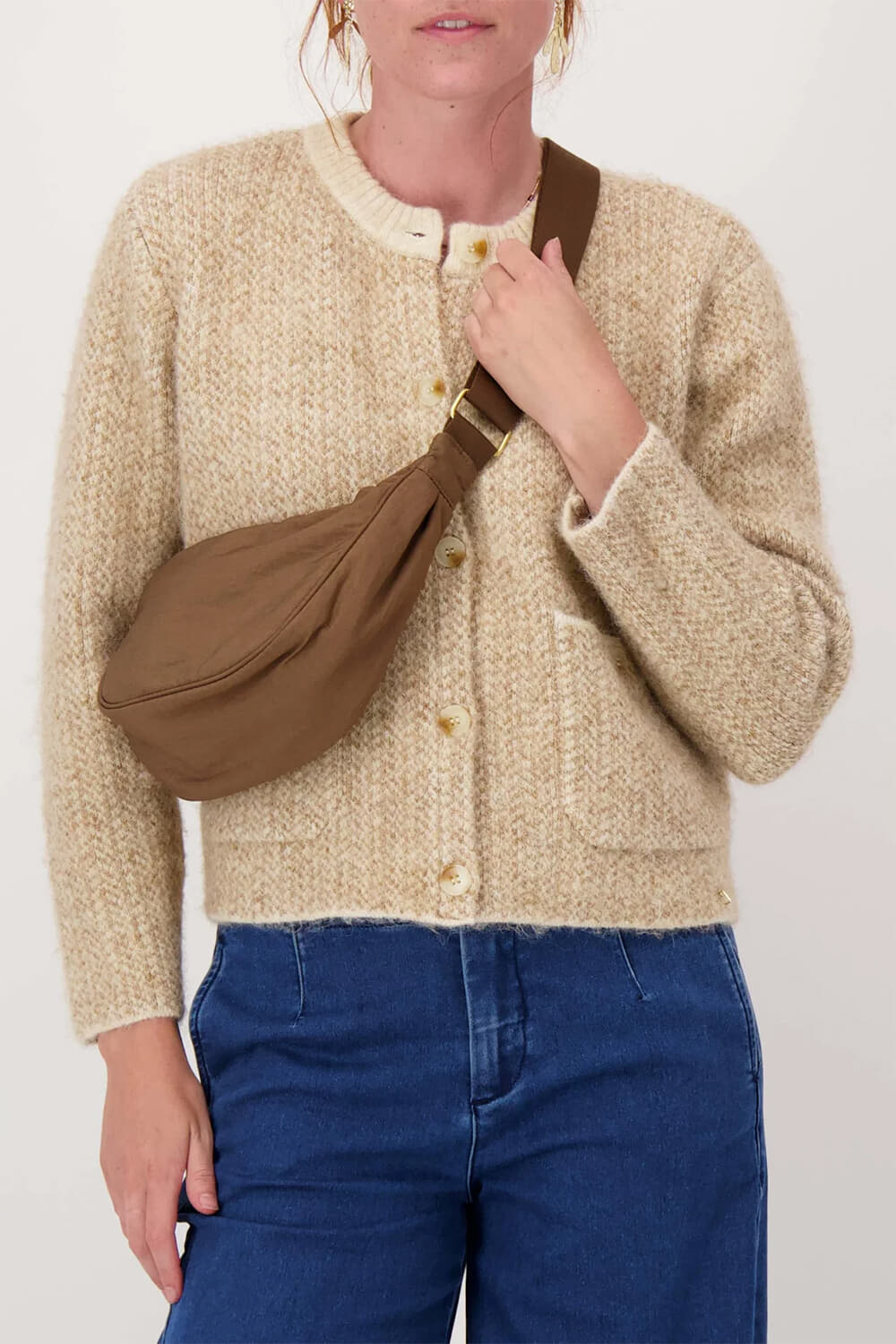 Zusss Fanny Pack Bruin