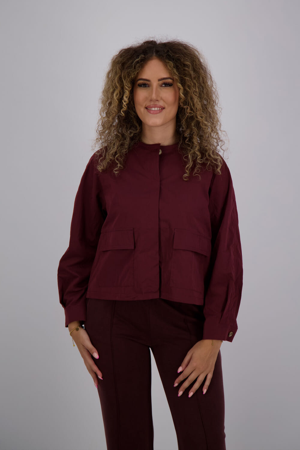 JC Sophie Blouse Jina Rood