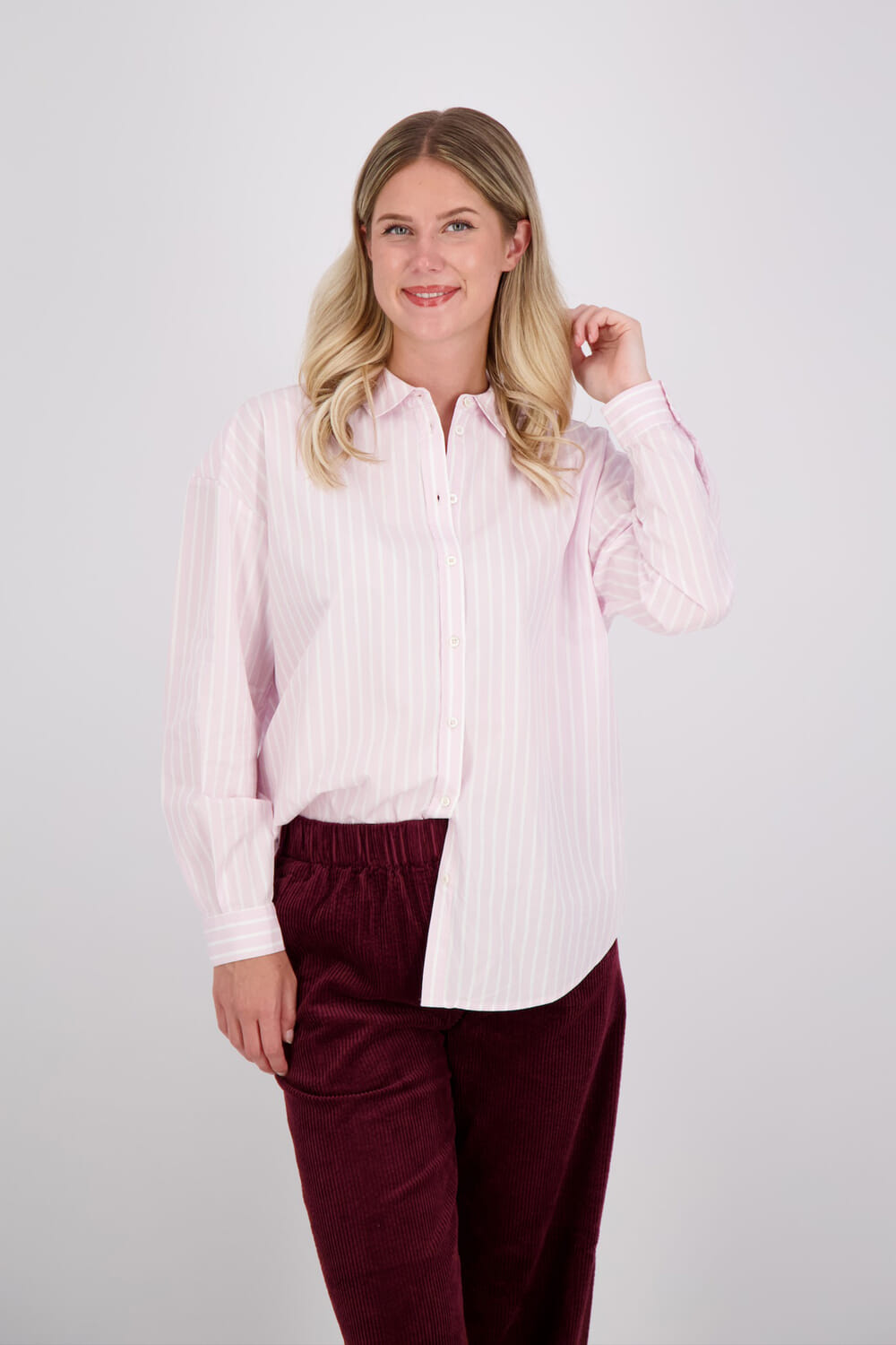 JC Sophie Blouse Jeudi Roze