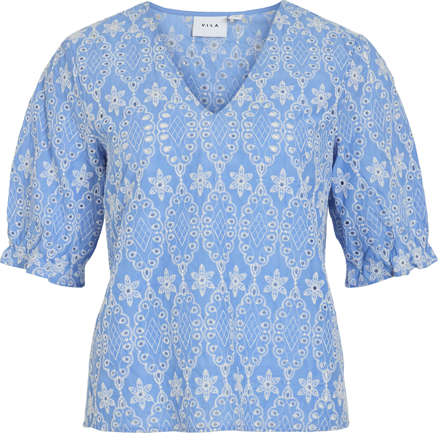 Vila Top Molly Blauw