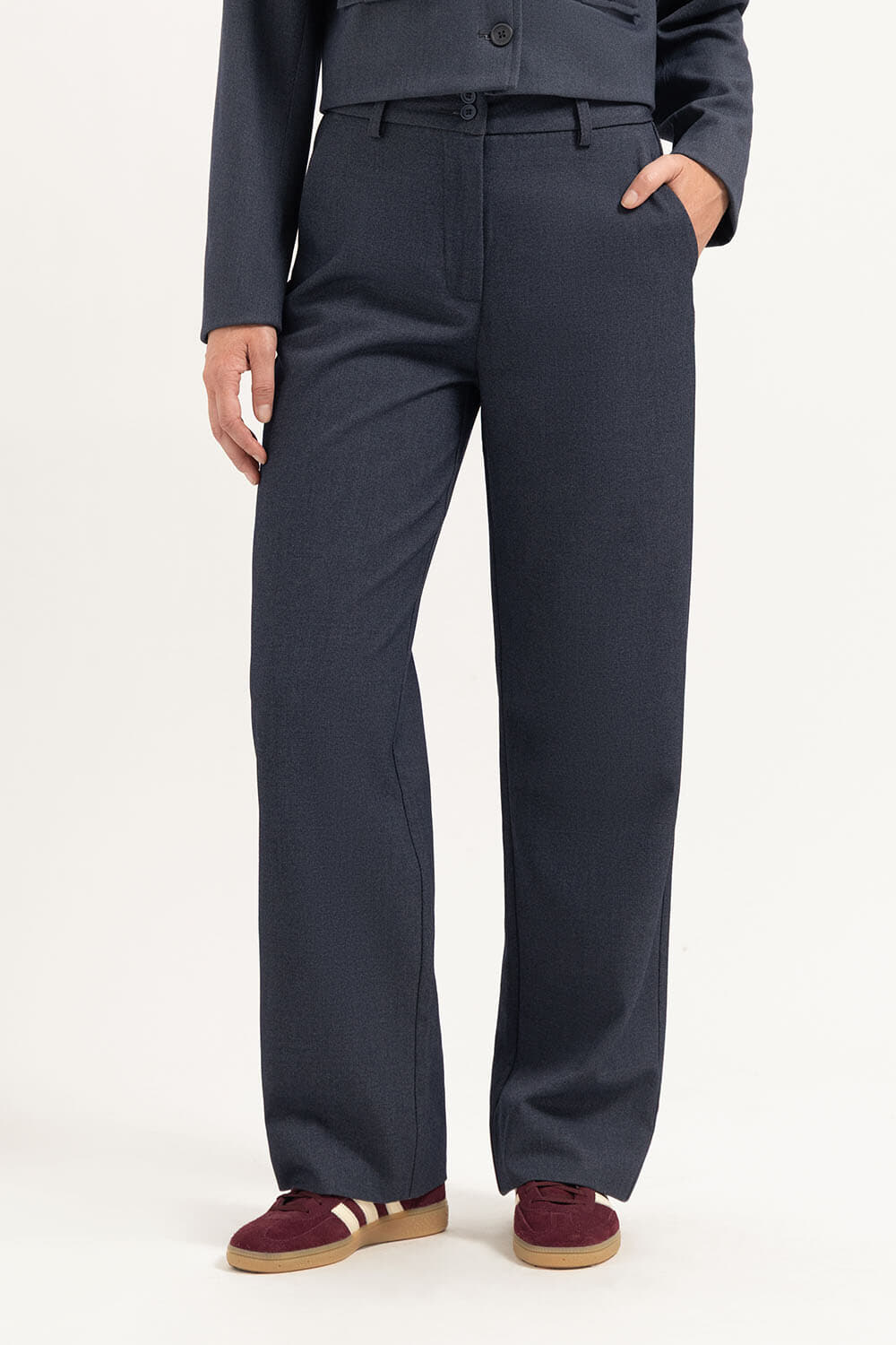 Florez Pantalon Dyonne Blauw