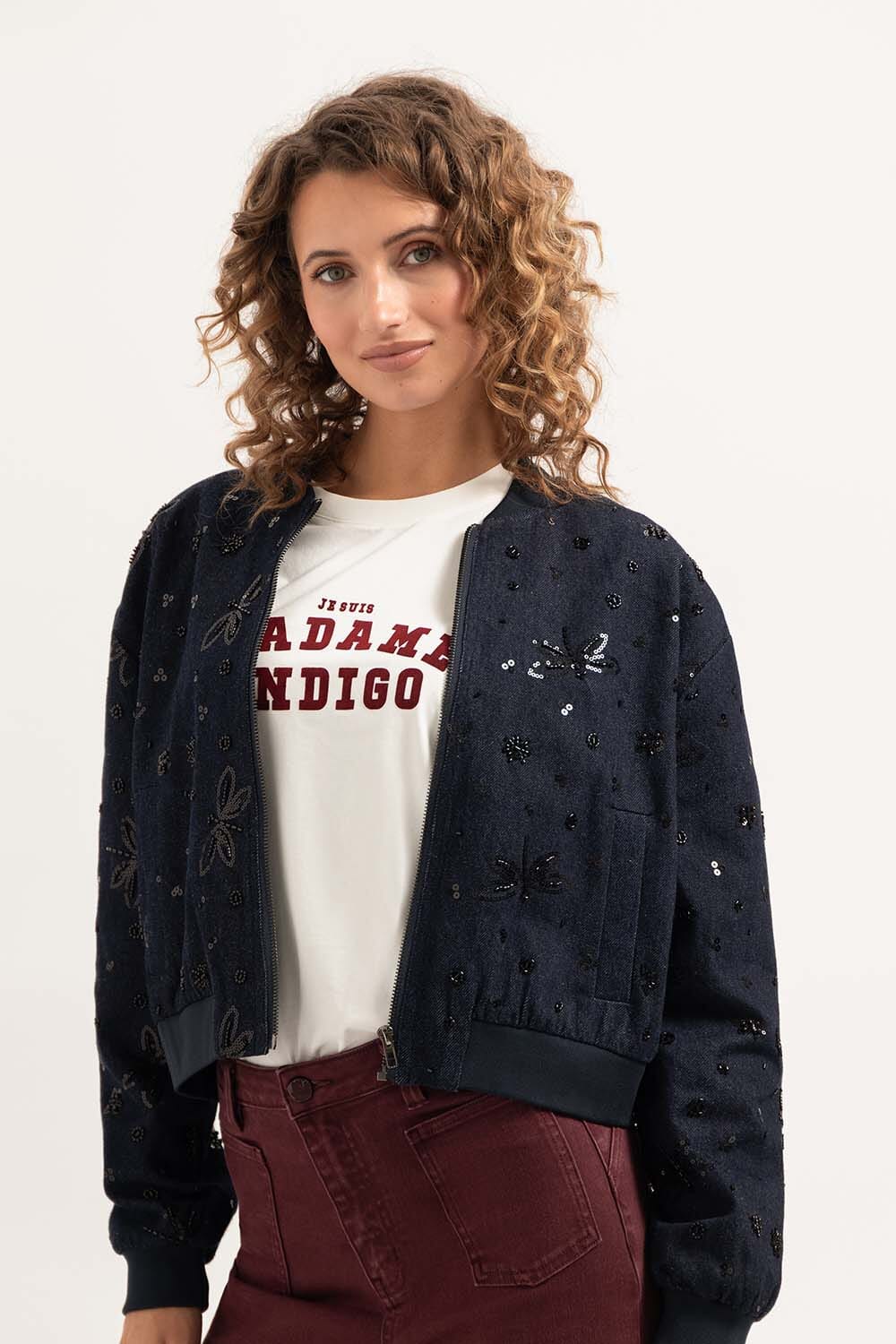Florez Bomberjacket Lola  Zwart
