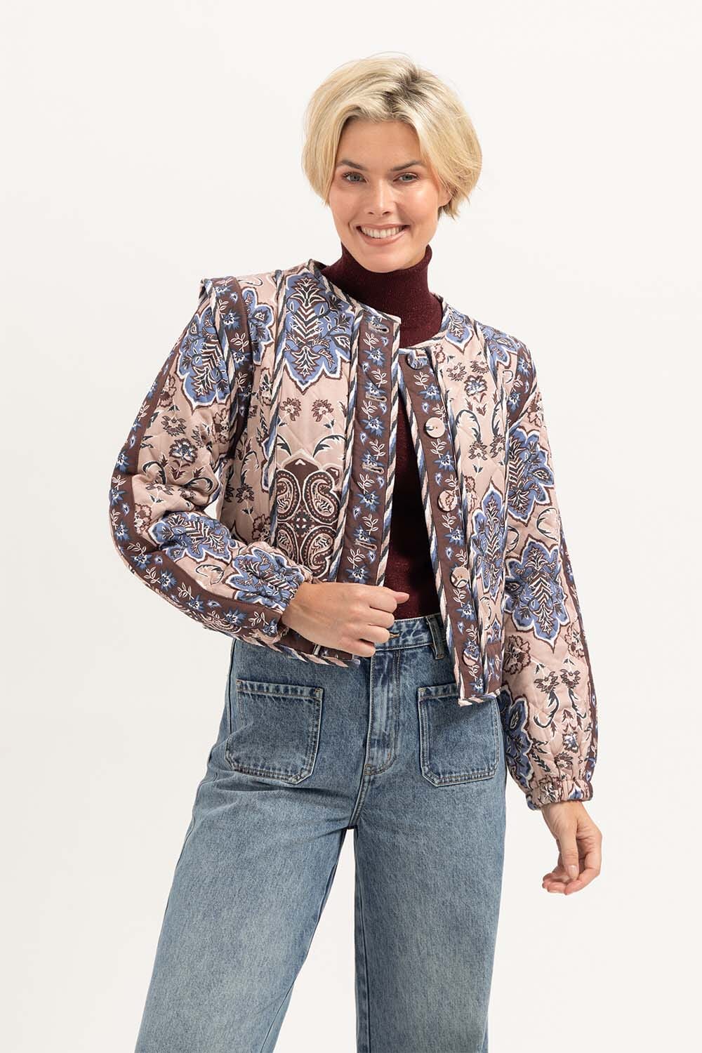 Florez Vest Fleury Roze