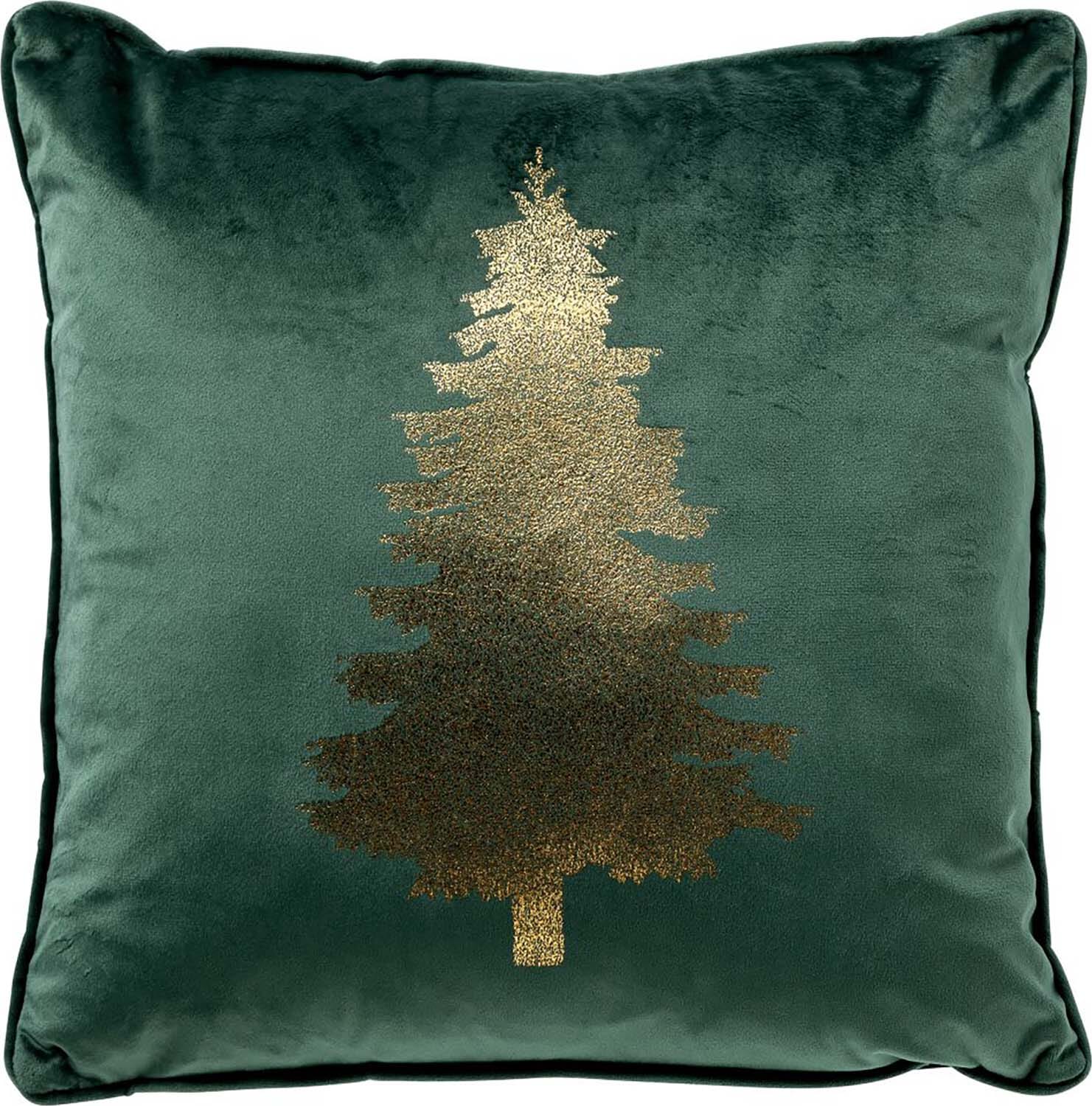 Dutch Decor Sierkussen Tree 45x45 cm Mountain View Groen