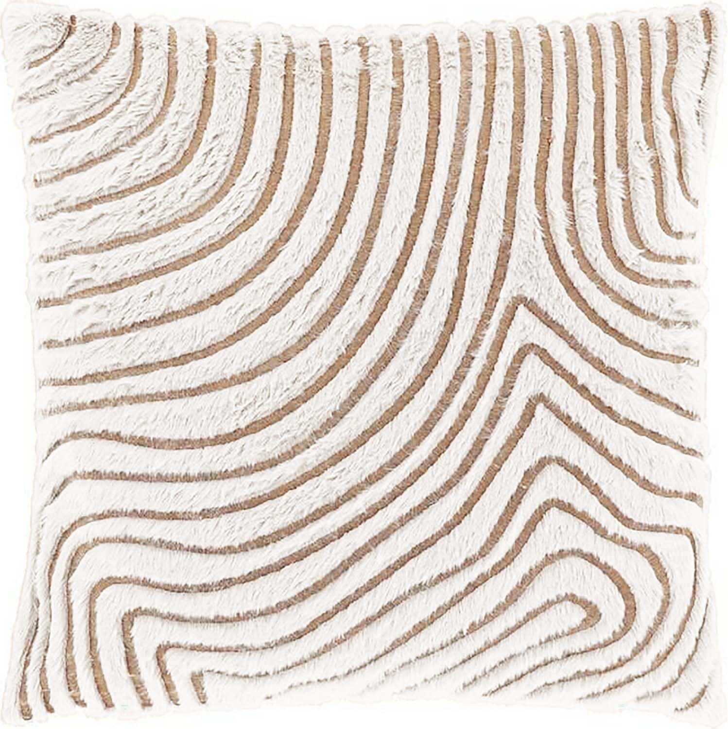 Bomont Collection Kussen Jace 45x45cm dove white Wit