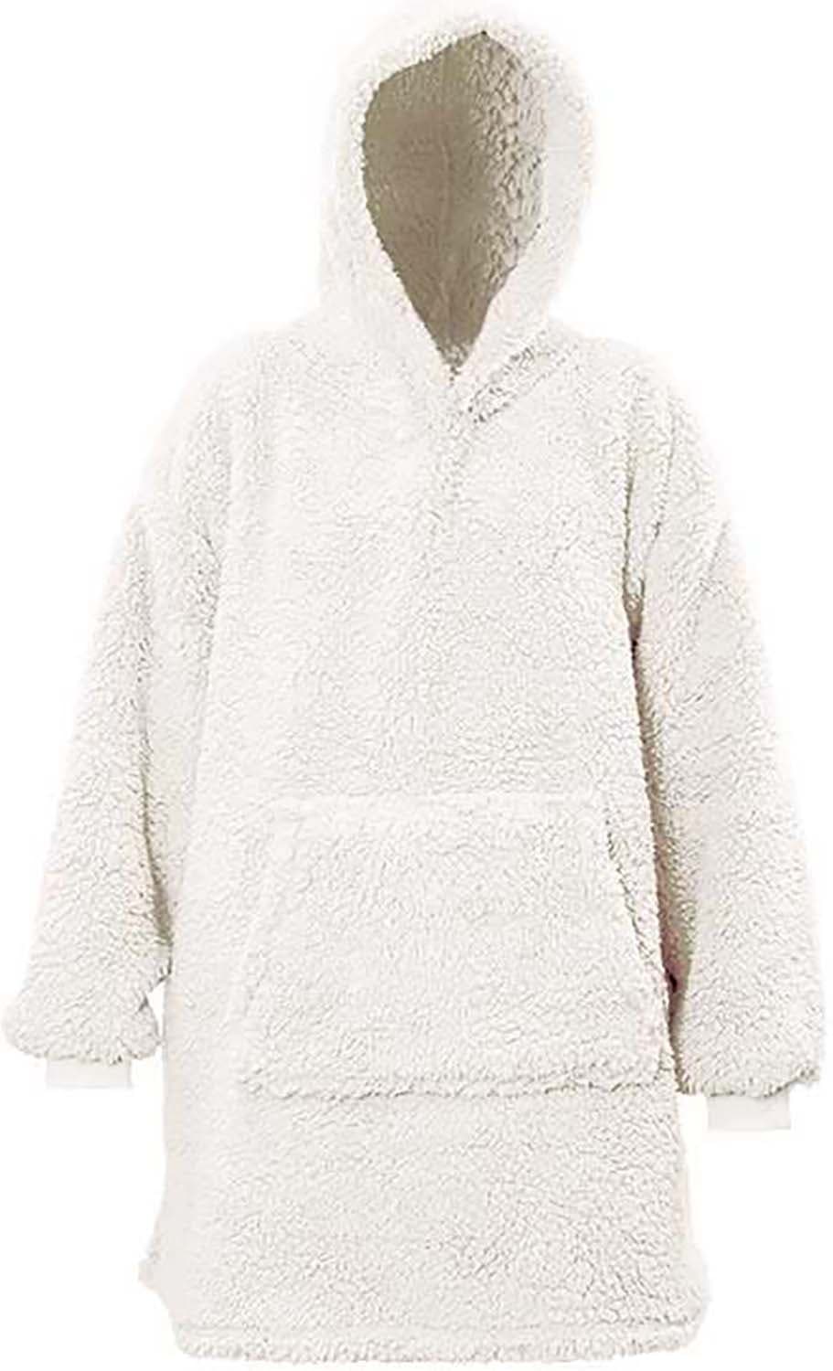 Bomont Collection Hoodie Teddy 70 x 50 x 87 cm Fleece stof Wit