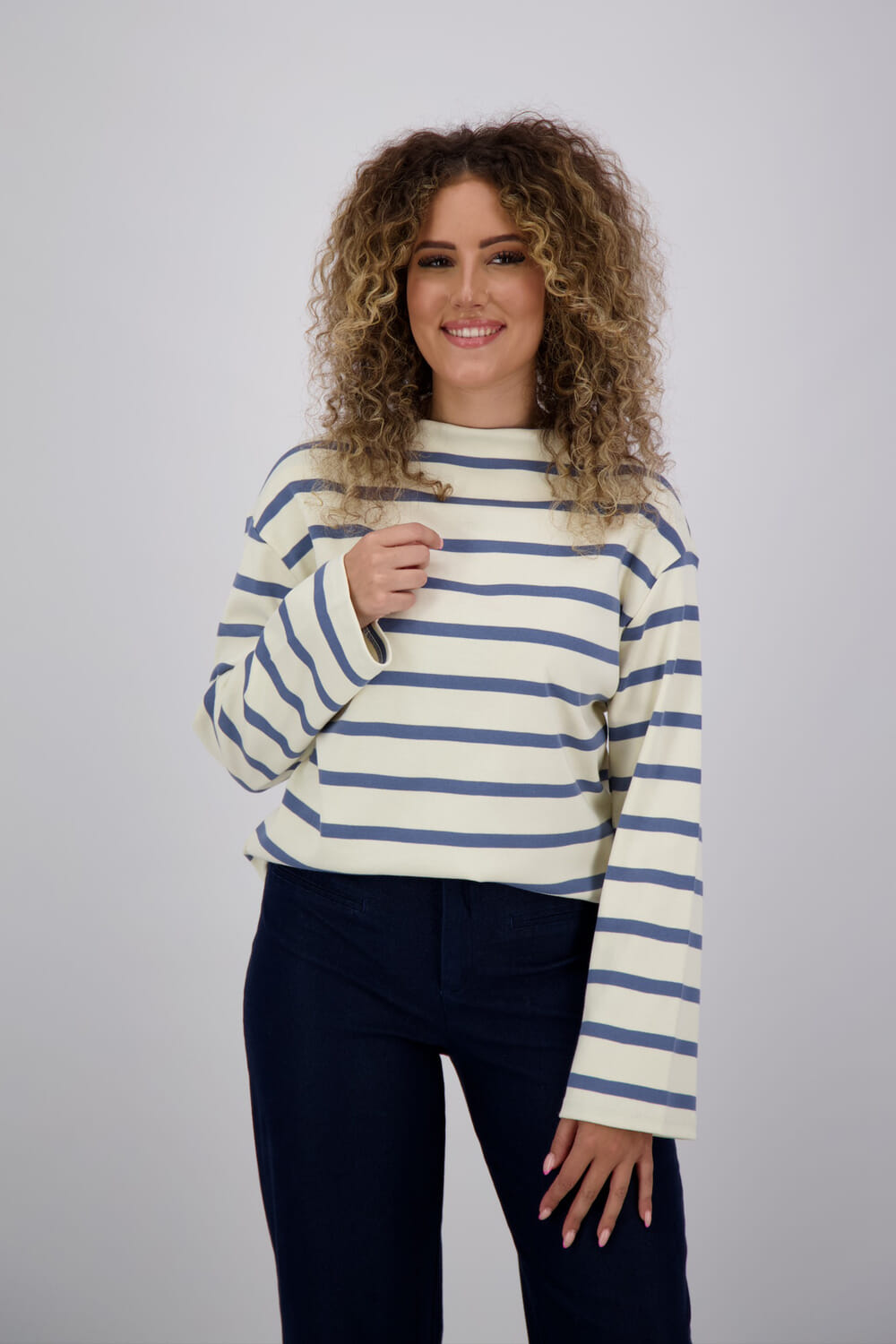 The Shirt Project Top Blauw