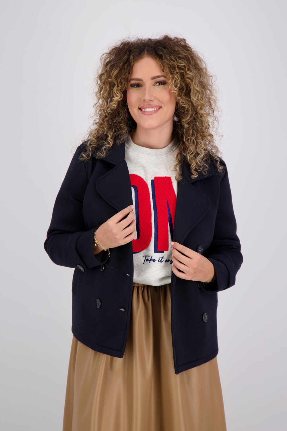 The Shirt Project Jas Blauw