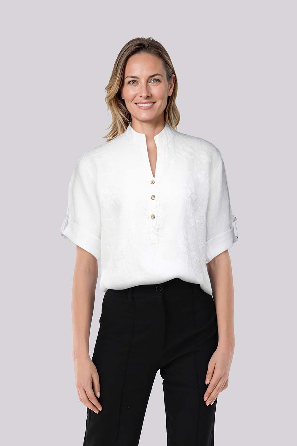 In Shape Blouse Famke Wit