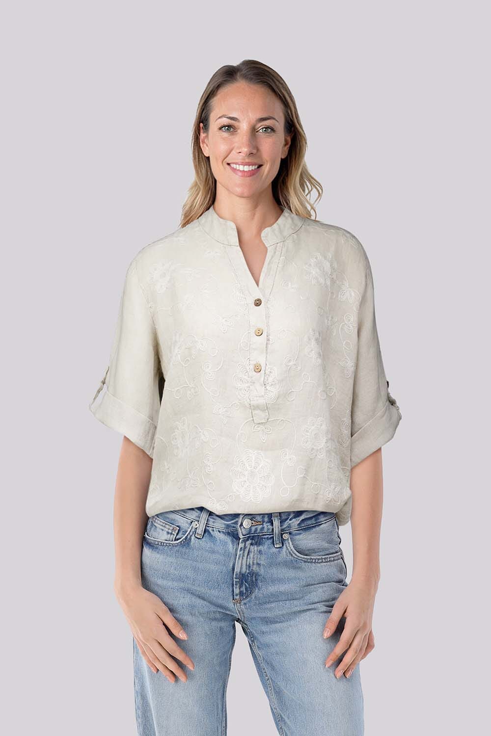 In Shape Blouse Famke Bruin