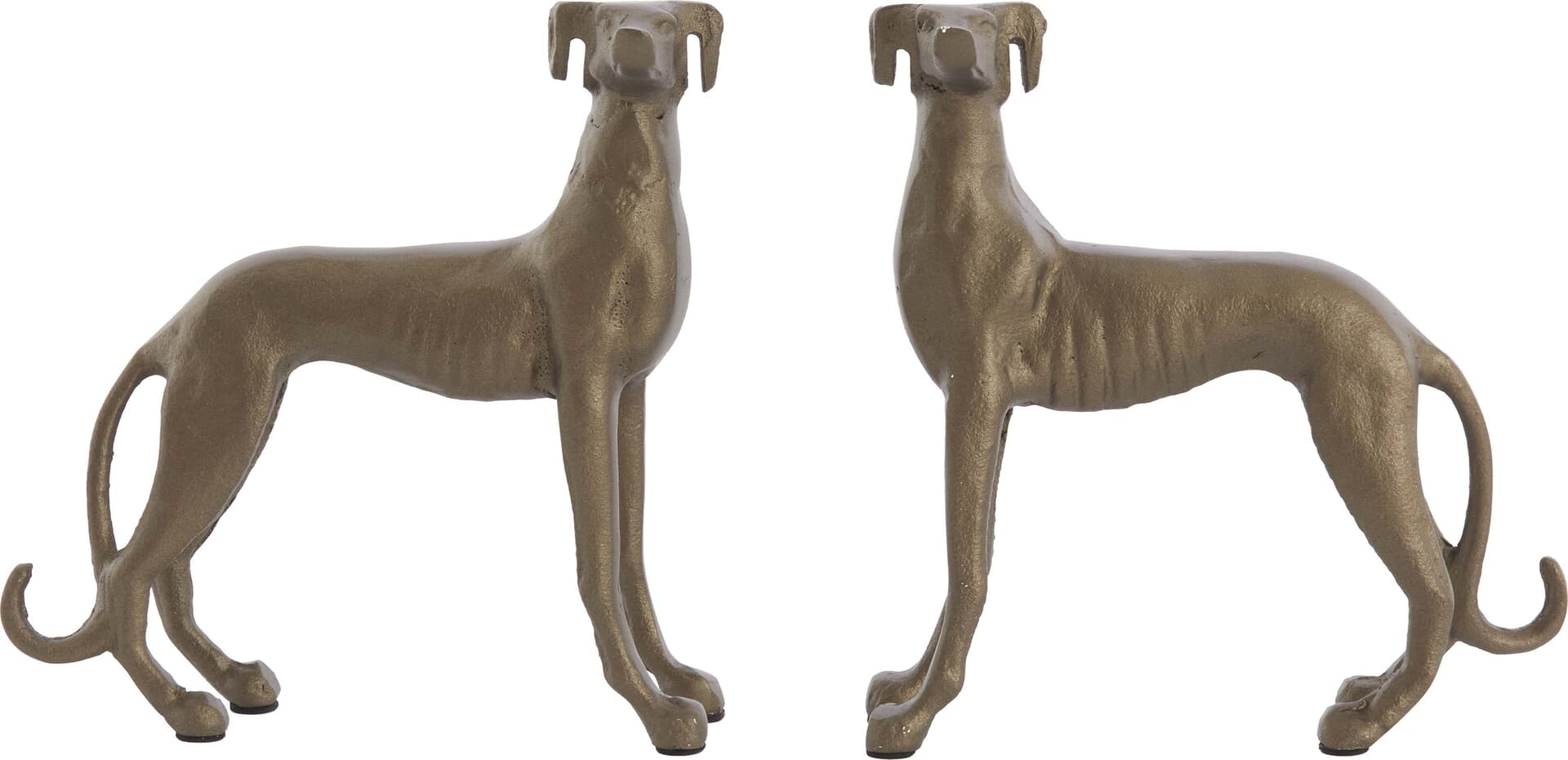 Bomont Collection Ornament Dog 17X8X18+17X8X18 Cm Antique bronze Bruin Bomont Collection Ornament Dog 17X8X18+17X8X18 Cm Antique bronze Bruin
