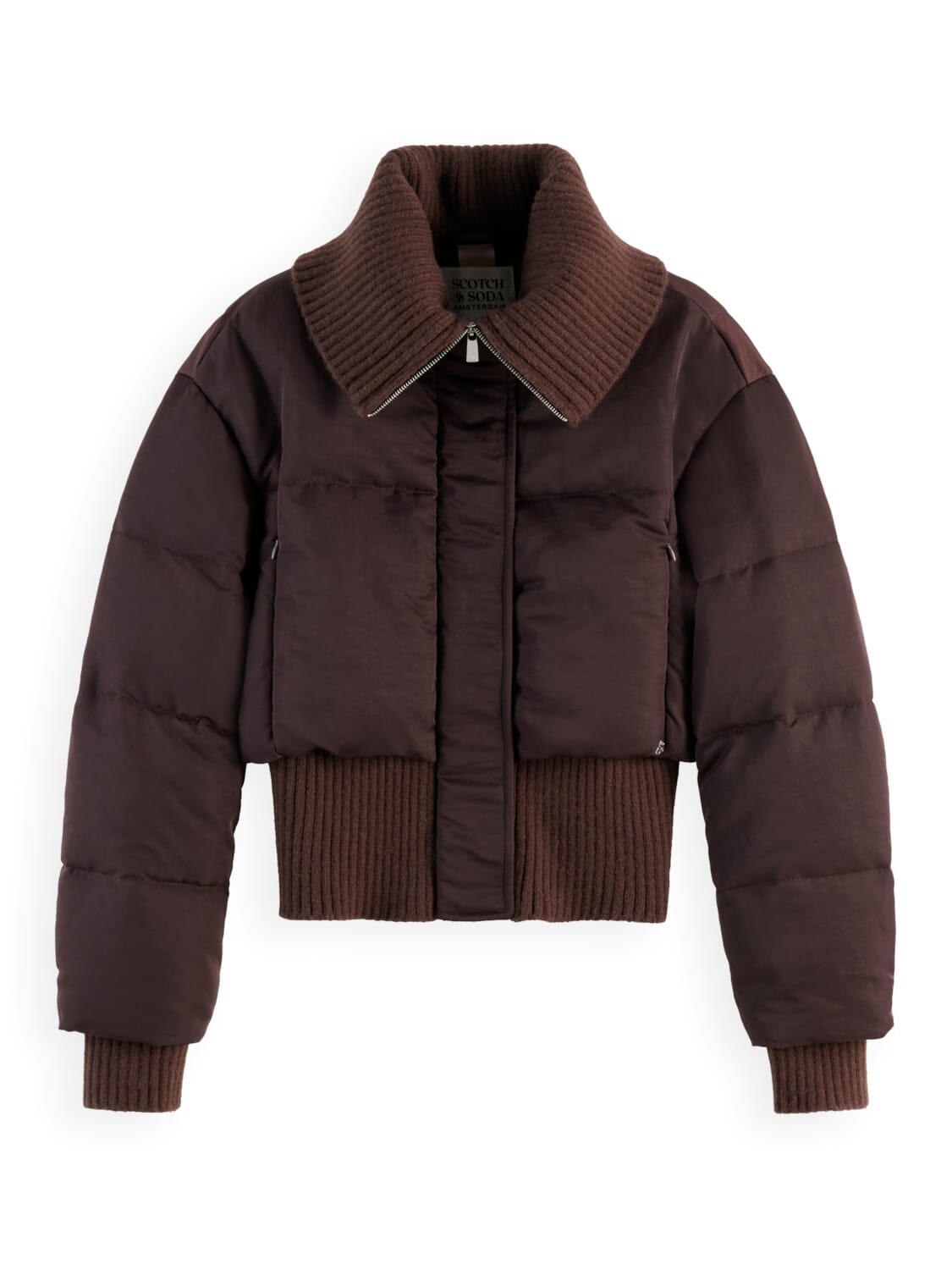 Scotch & Soda Pufferjas Aviator Bruin