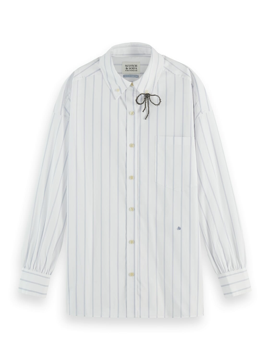 Scotch & Soda Blouse Girlfriend Wit