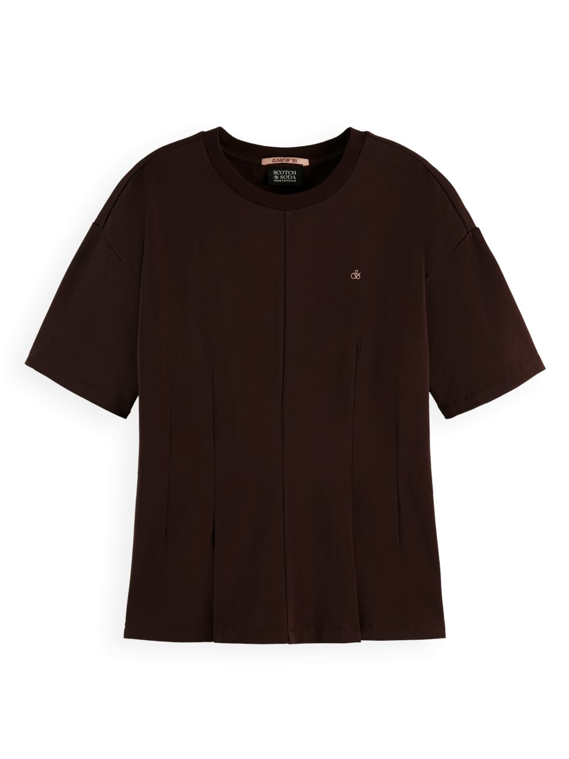 Scotch & Soda T-shirt with shaping Bruin
